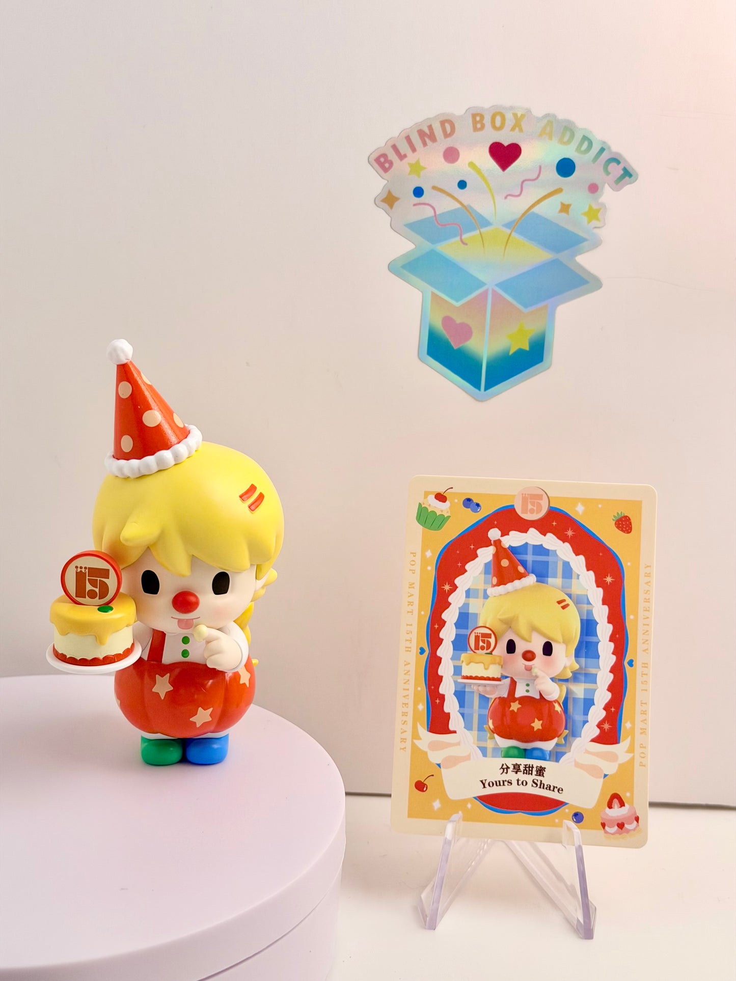 Pop Mart 15th Anniversary Celebrating the Moment Series - Sweet Bean Vinyl Figure