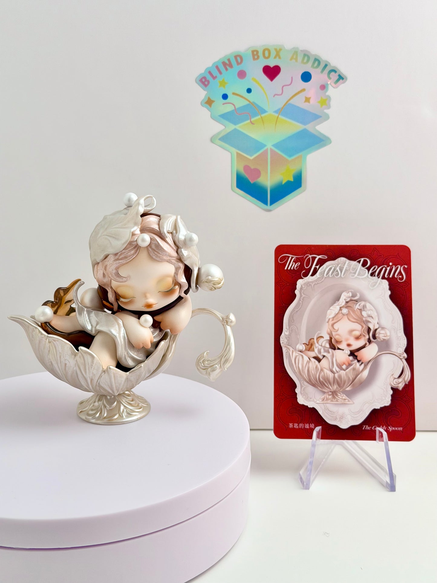 Skullpanda The Feast Begins Series - The Caddy Spoon Vinyl Figure