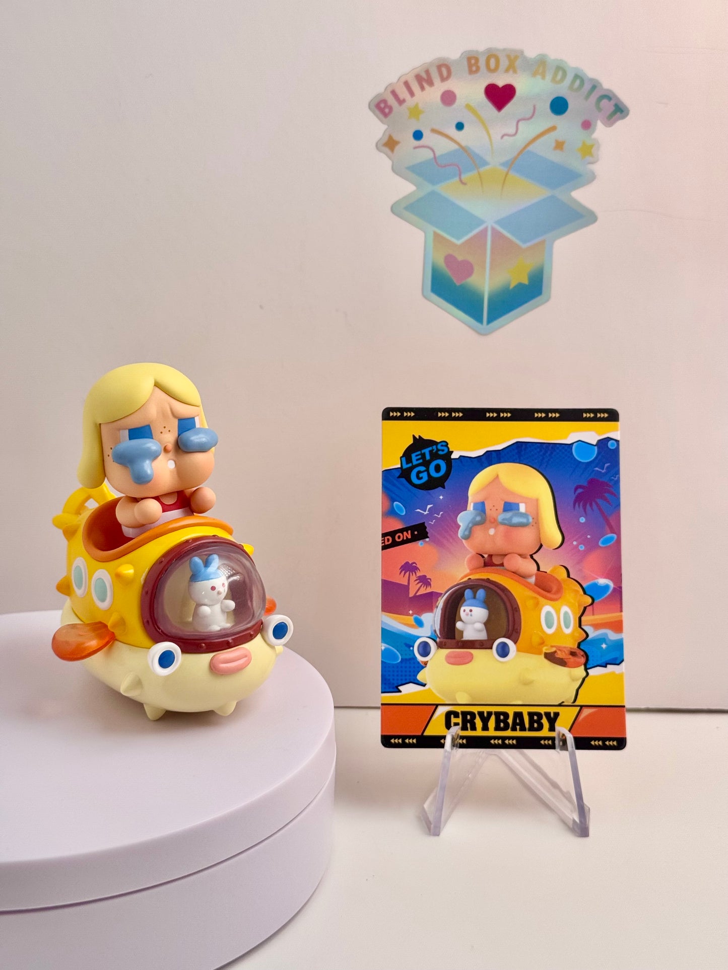Pop Mart Water Party Series - Crybaby Vinyl Figure