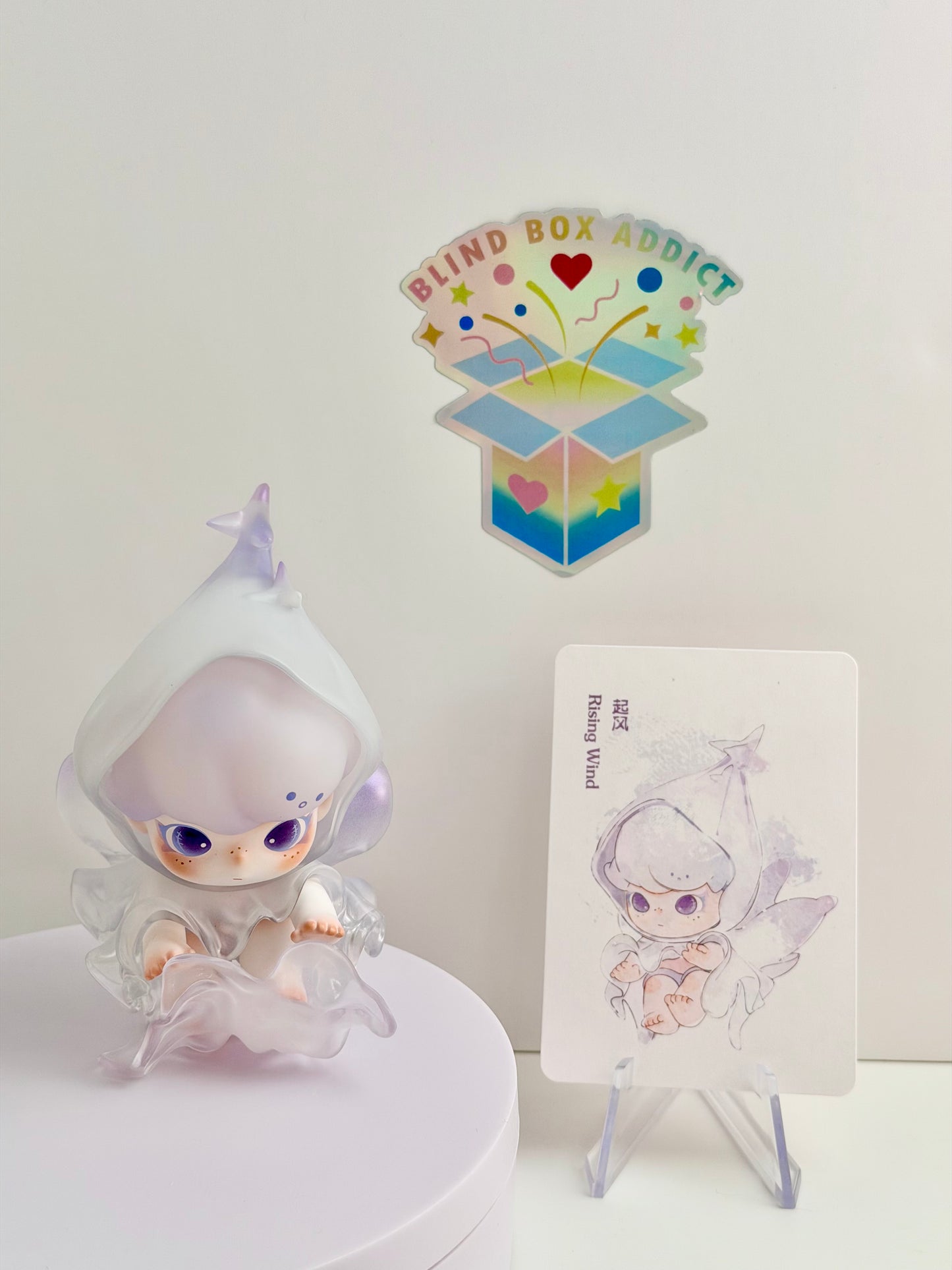Dimoo Shapes in Nature Series- Rising Wind Vinyl Figure