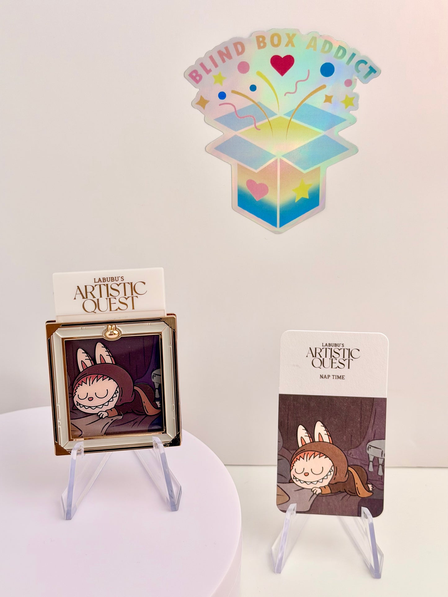 Labubu’s Artistic Quest Magnets Series - Nap Time Magnet