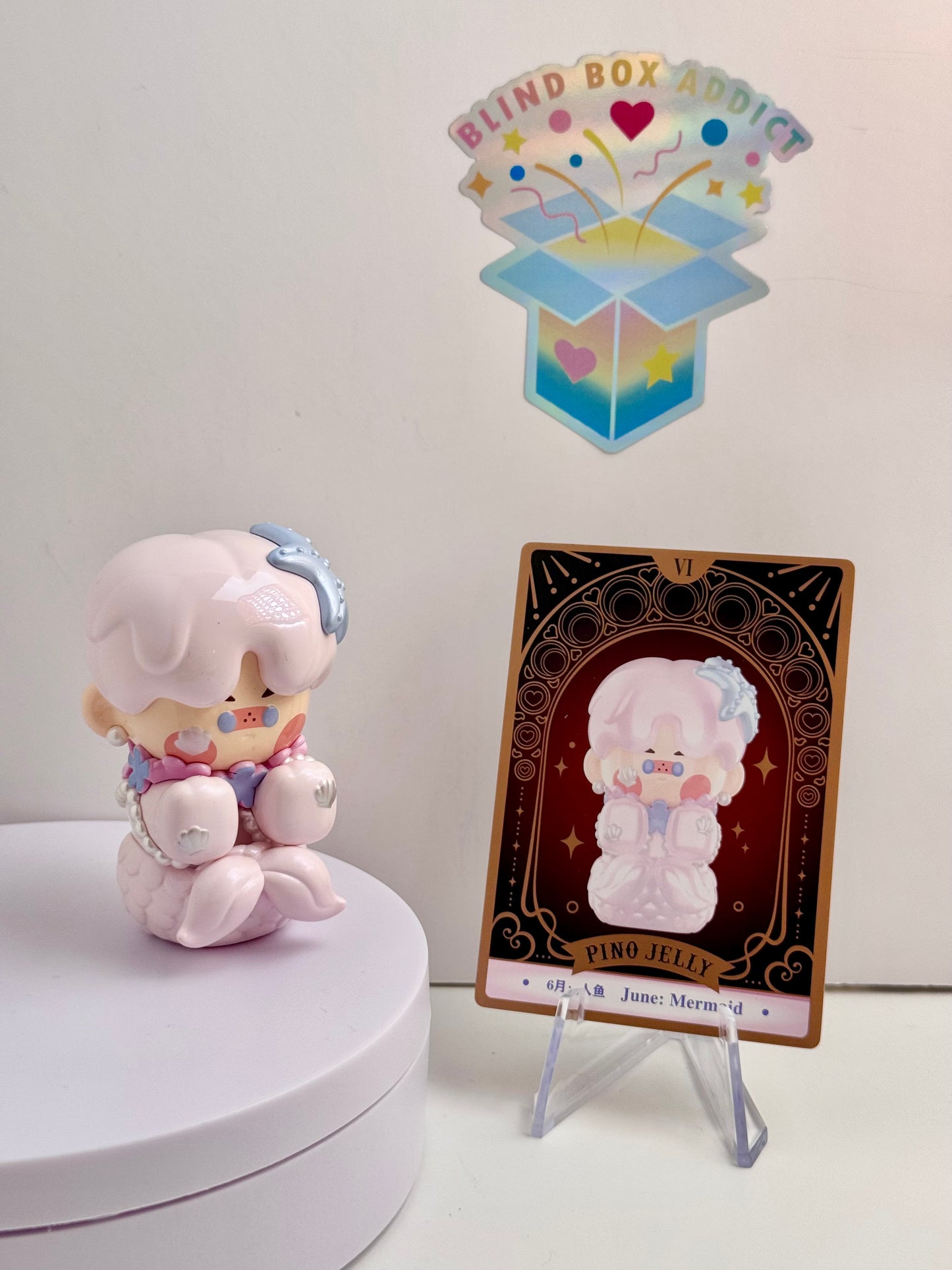 Pino Jelly Hard & Shiny - June: Mermaid Vinyl Figure
