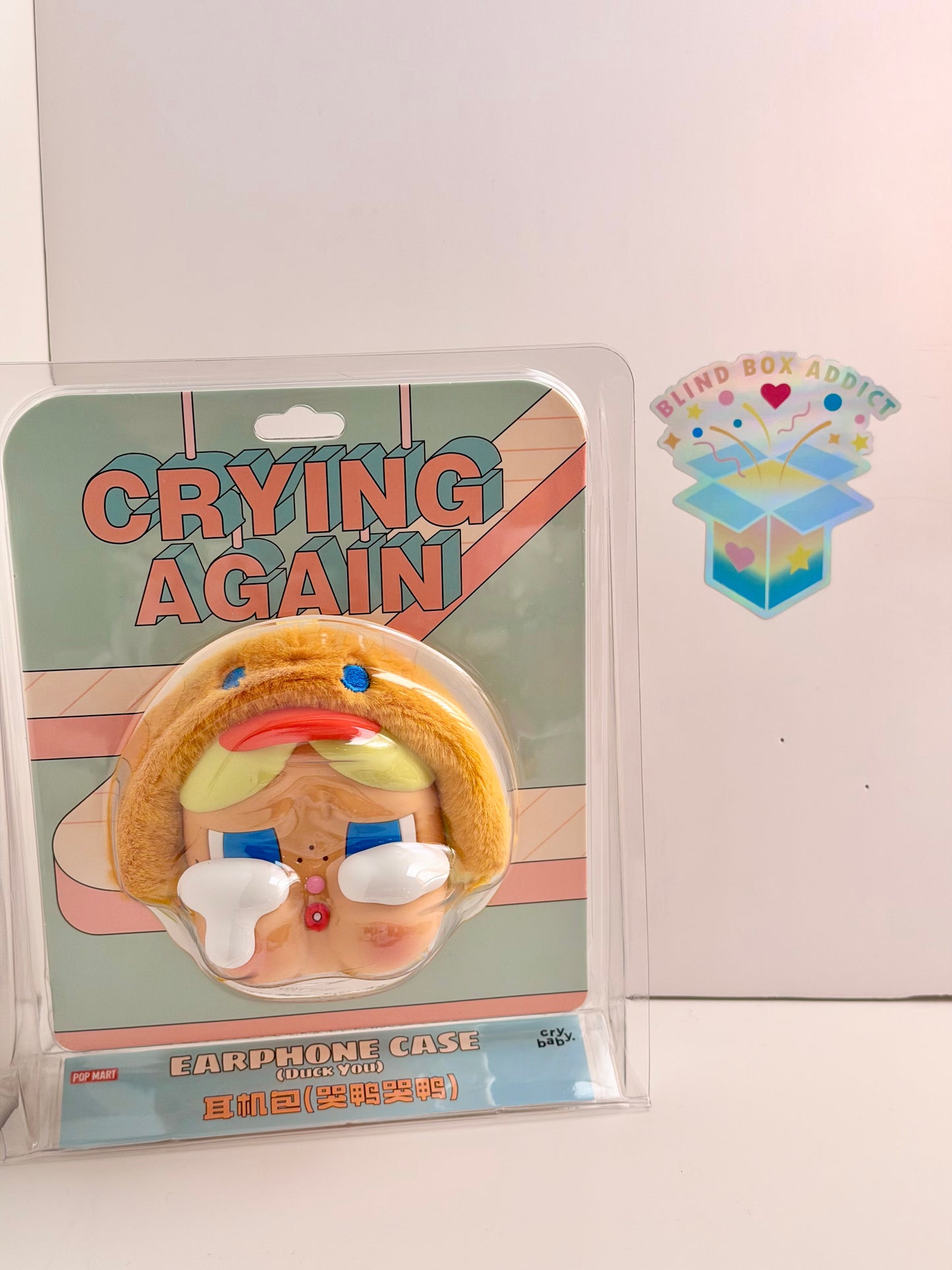 Crybaby Crying Again Series - Duck You Earphone Case Pendant
