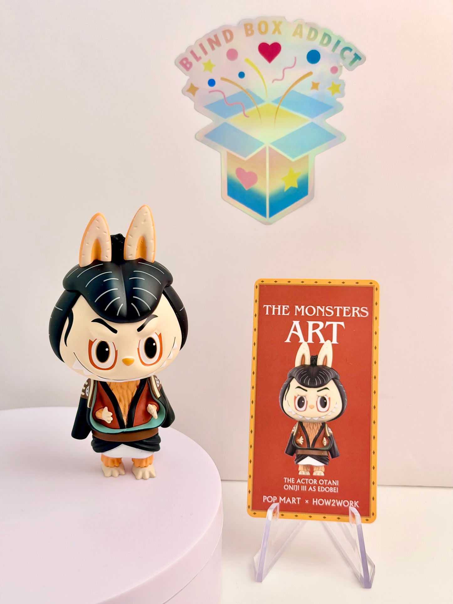 The Monsters Art Series - The Actor Otani Oniji III as Edobei Labubu Vinyl Figure