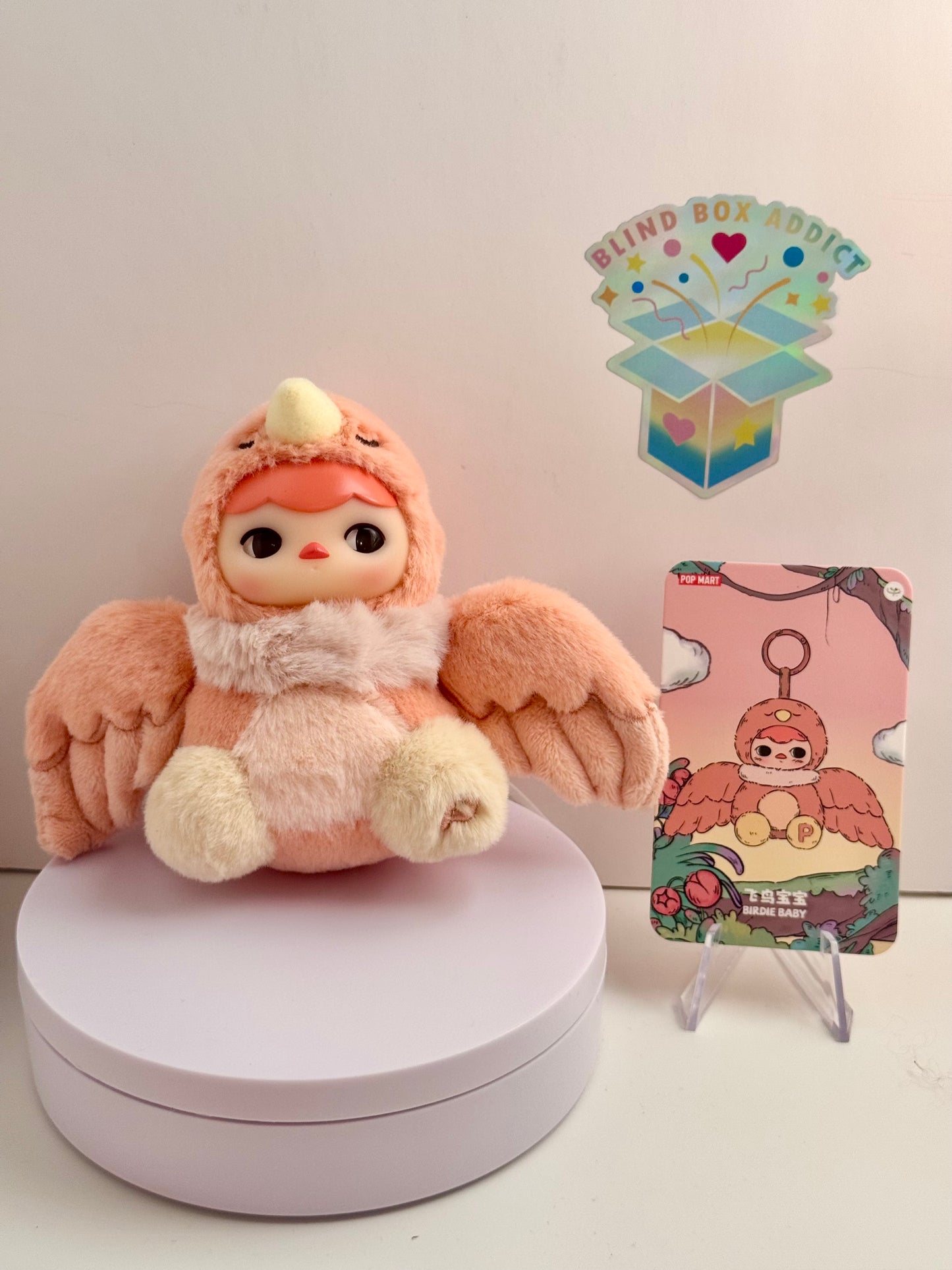 Pucky Forest Party Series - Birdie Baby Plush Keychain