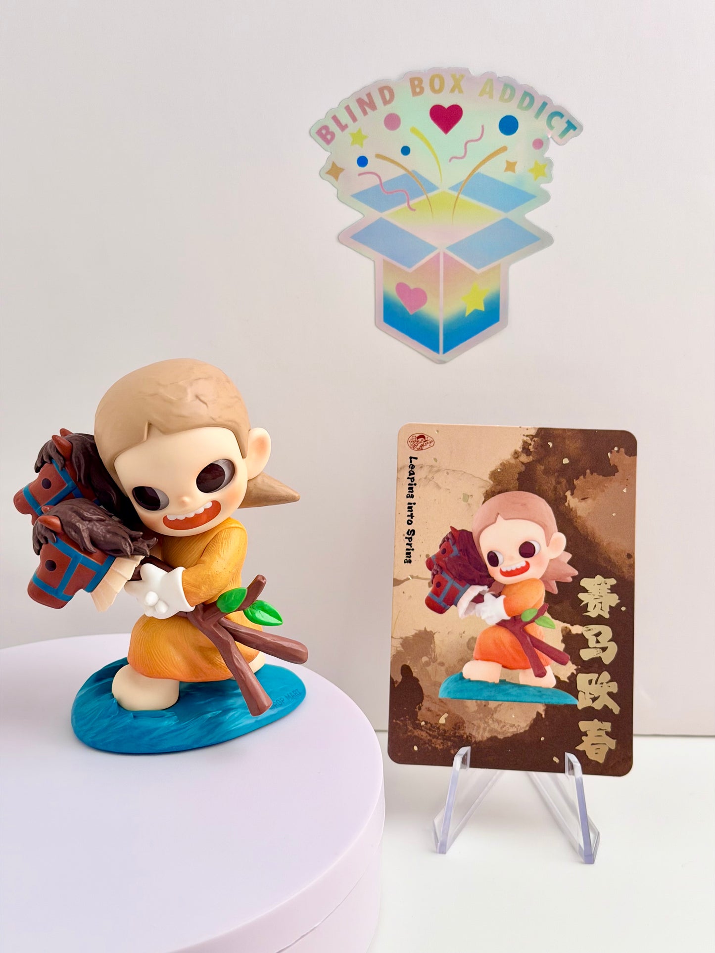The Golden Gallop Series - Zsiga Leaping into Spring Vinyl Figure