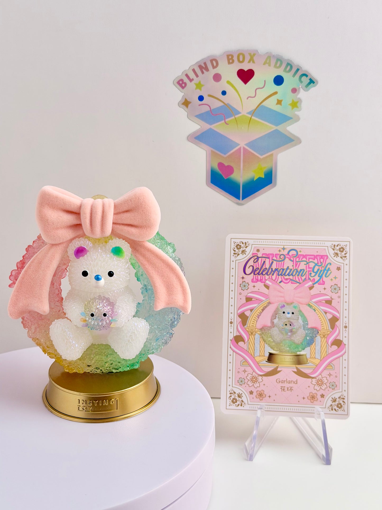 Instinctoy Muckey Celebration Gifts Series - Garland Vinyl Figure