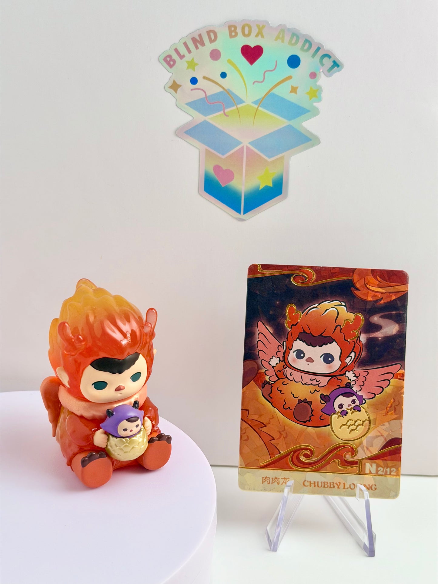 Pop Mart Loong Presents the Treasure Series - Pucky Chubby Loong Vinyl Figure
