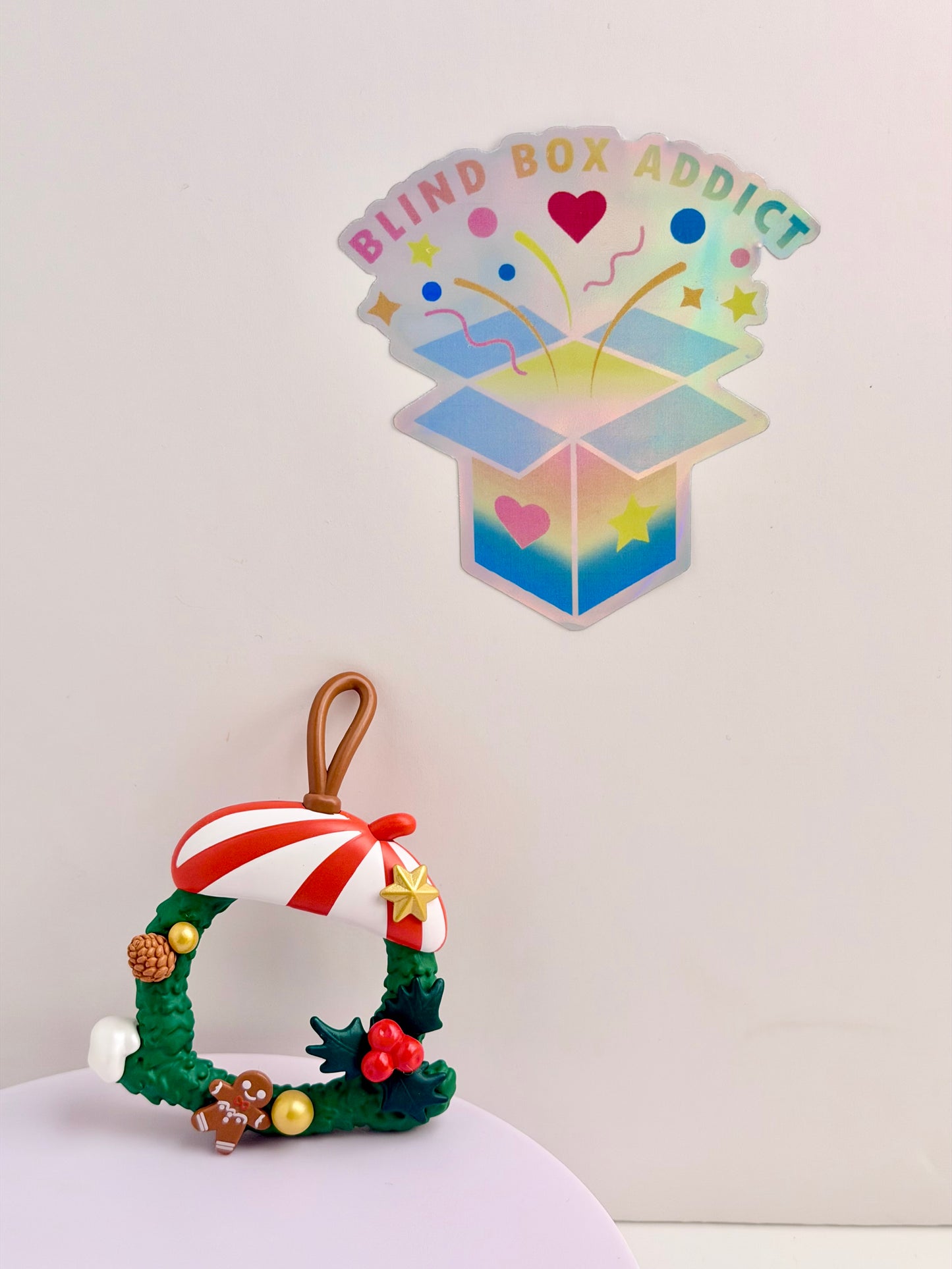Molly Christmas Castle 2024 Series - Little Painter Wreath Vinyl Figure