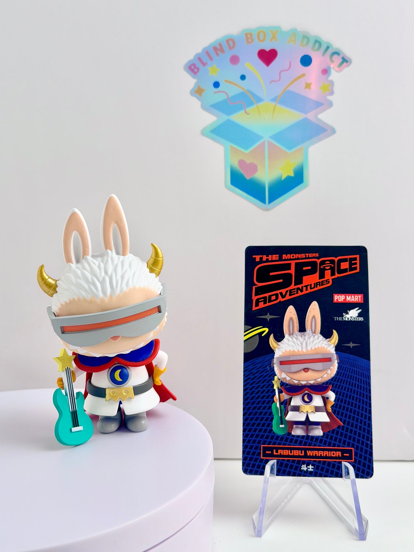 The Monsters Space Adventure Series - Labubu Warrior Vinyl Figure