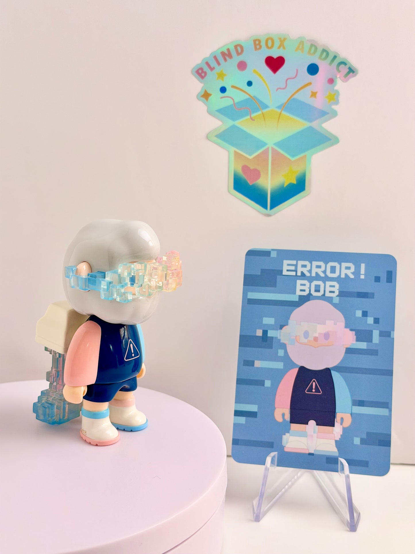 Farmer Bob Pixel Universe Series - Error! Bob Vinyl Figure