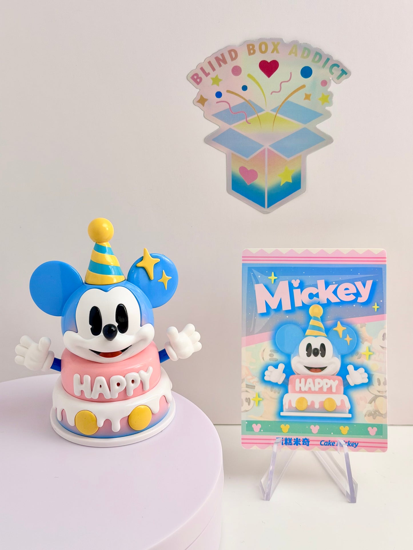 Mickey Childhood of Boundless Imagination Series - Cake Mickey Vinyl Figure