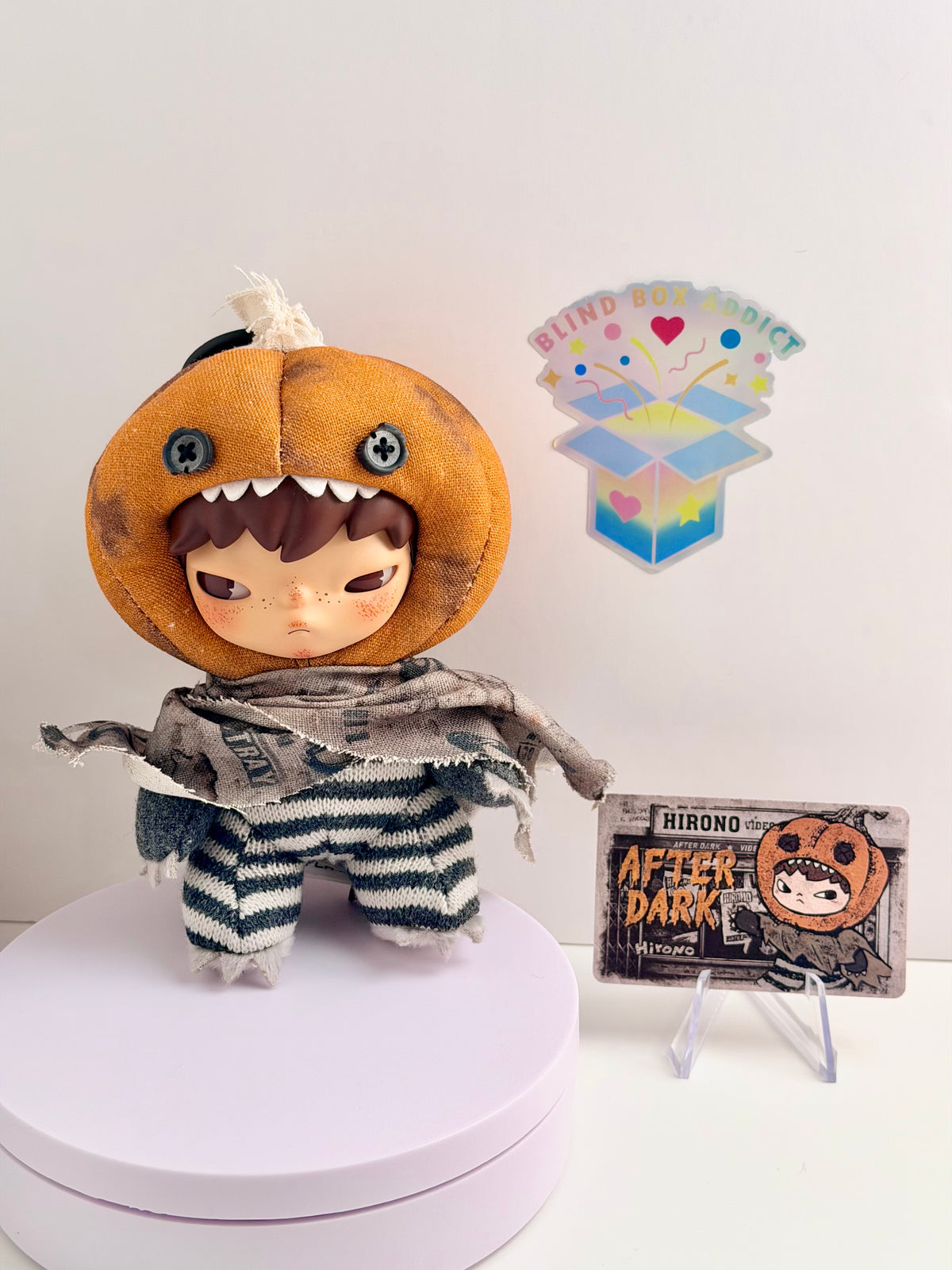 Hirono After Dark Series - Hollow Plush Pendant