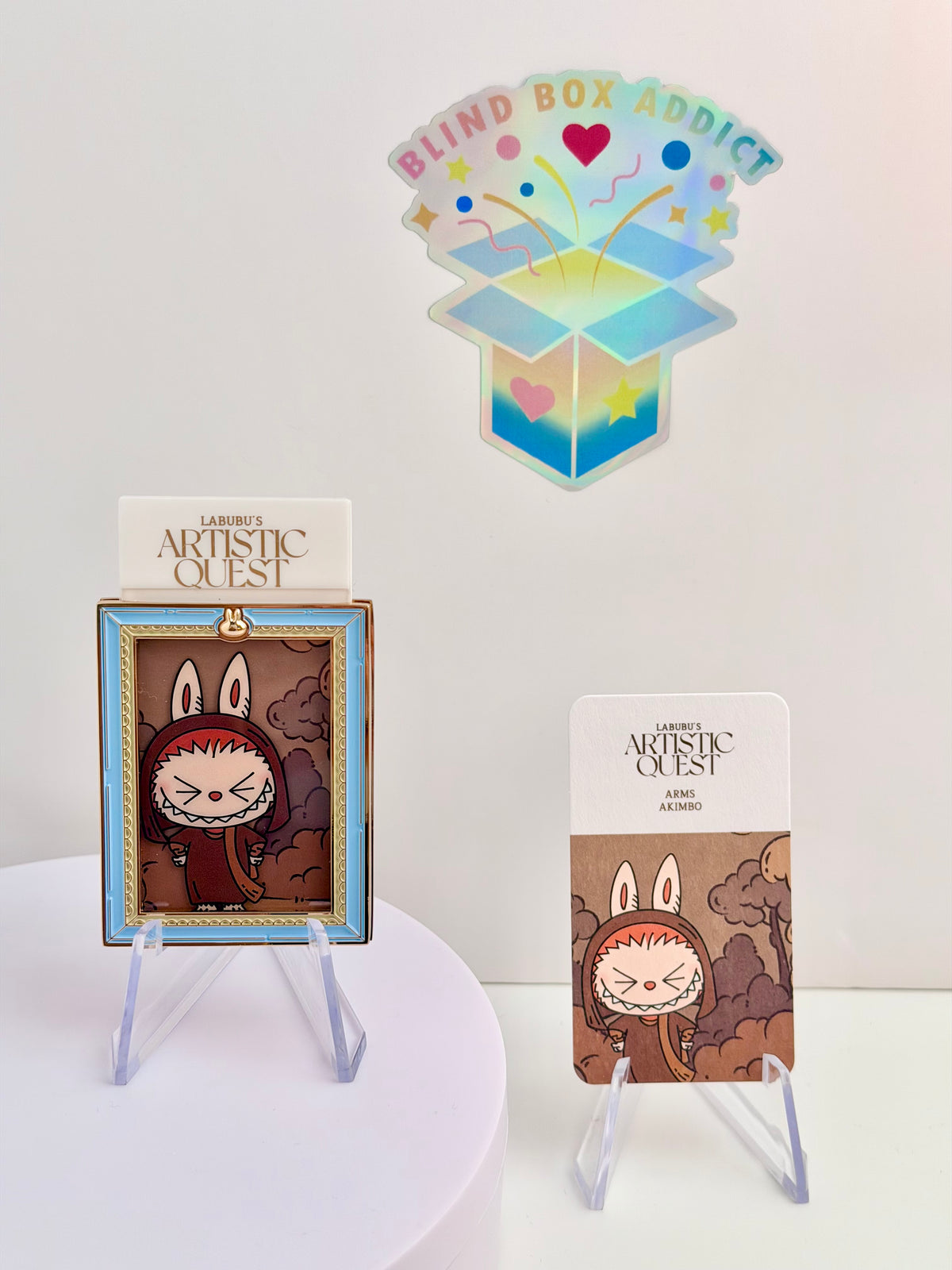 Labubu’s Artistic Quest Magnets Series - Arms Akimbo Magnet