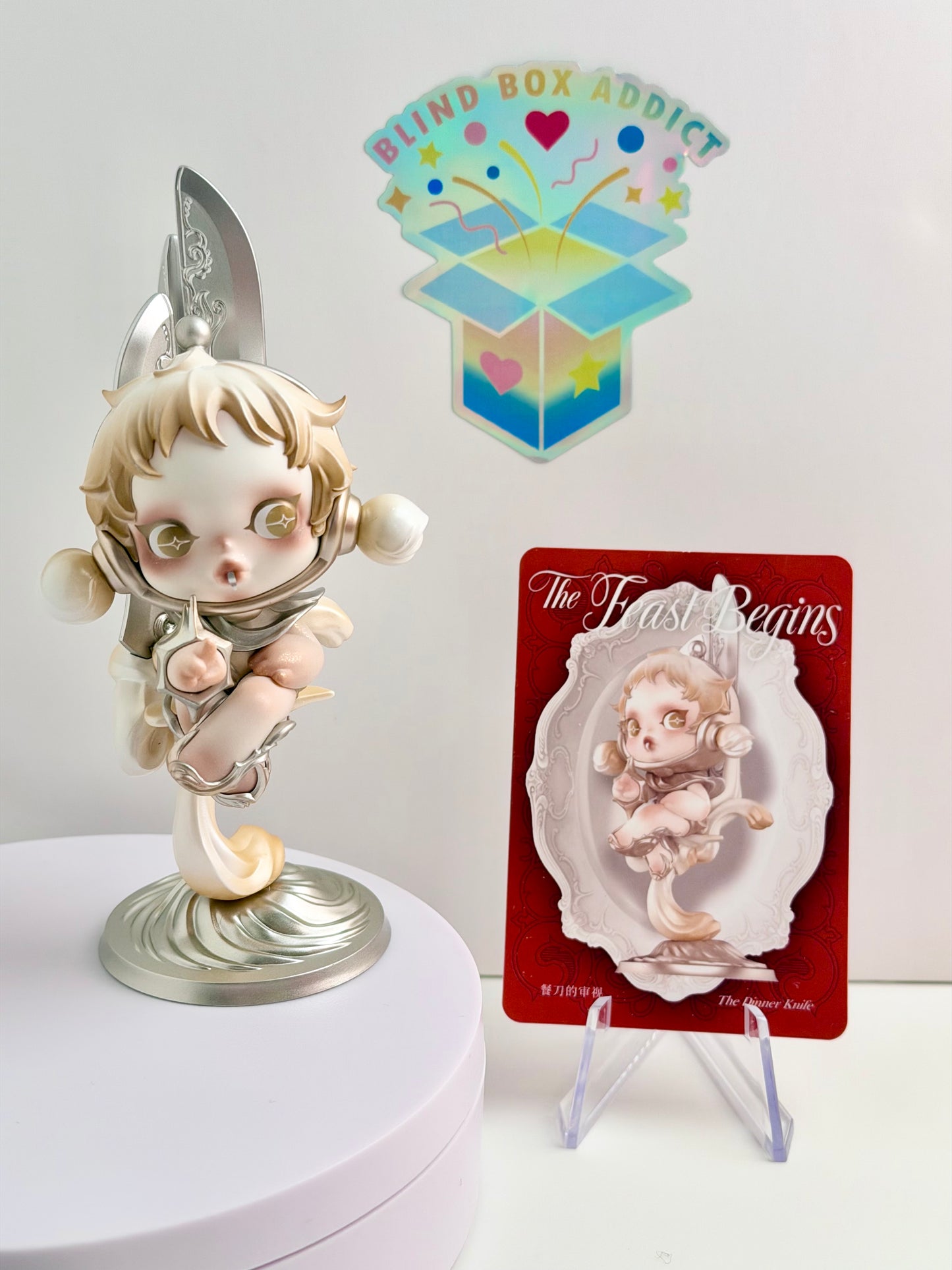 Skullpanda The Feast Begins Series - The Dinner Knife Vinyl Figure
