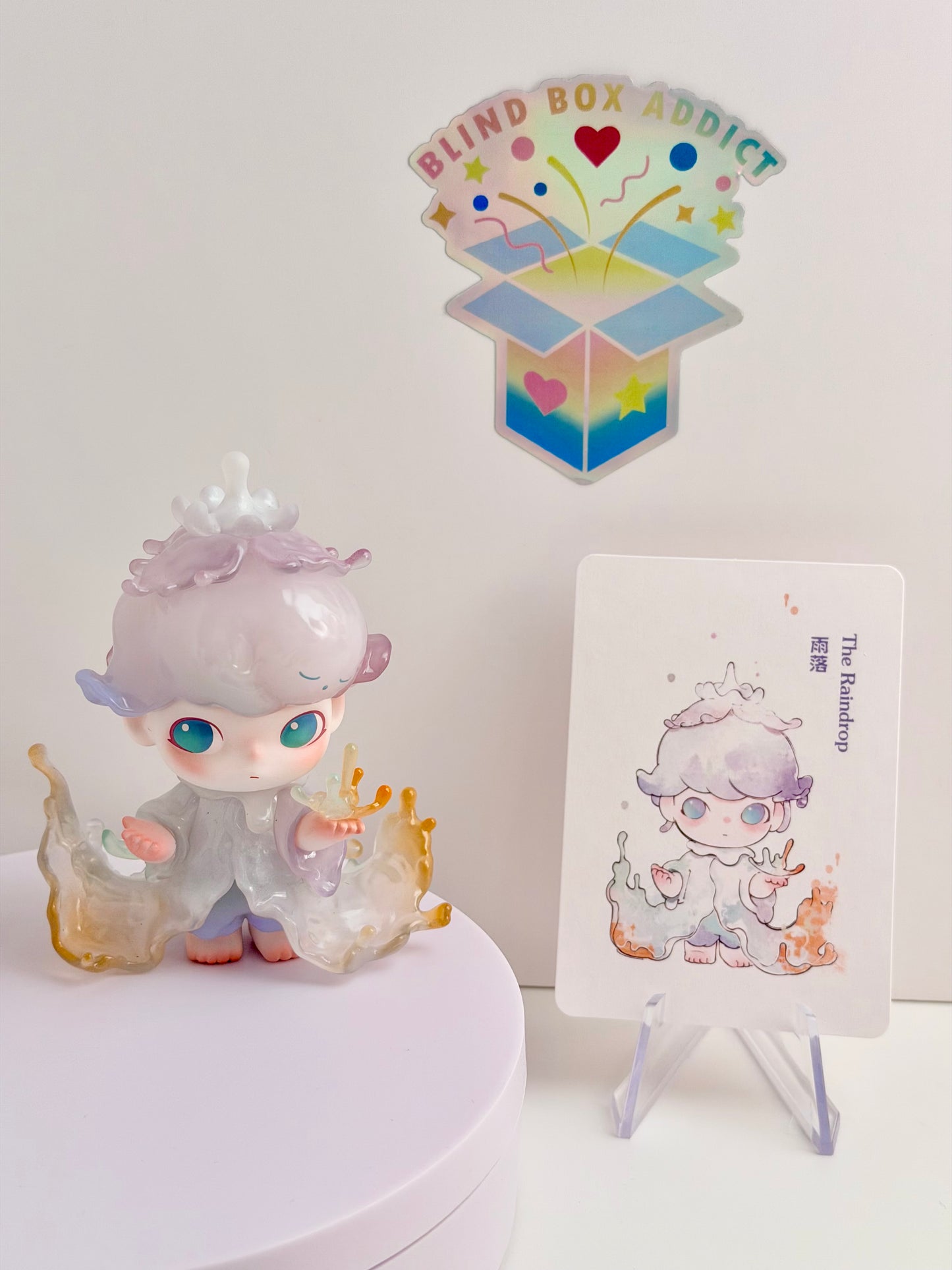 Dimoo Shapes in Nature Series- The Raindrop Vinyl Figure
