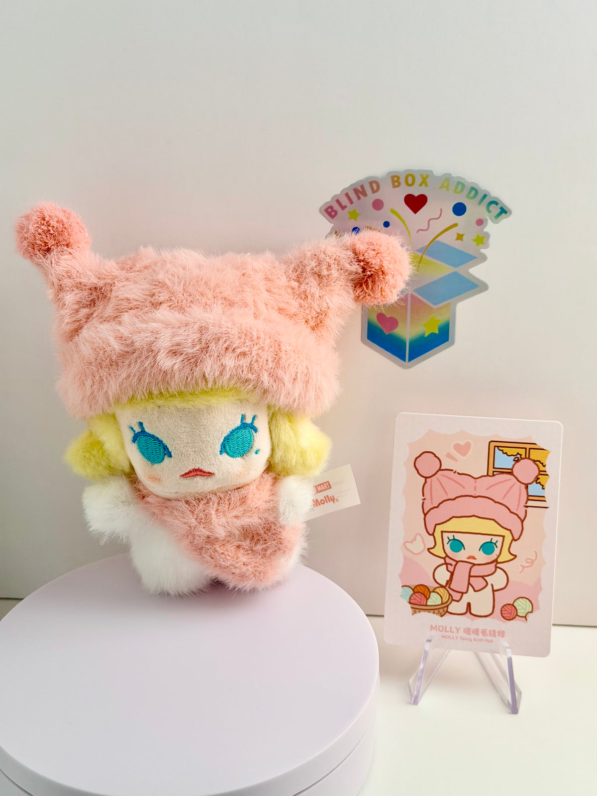 Pop Bean Fluffy & Cozy Series - Molly Plush Pendant
