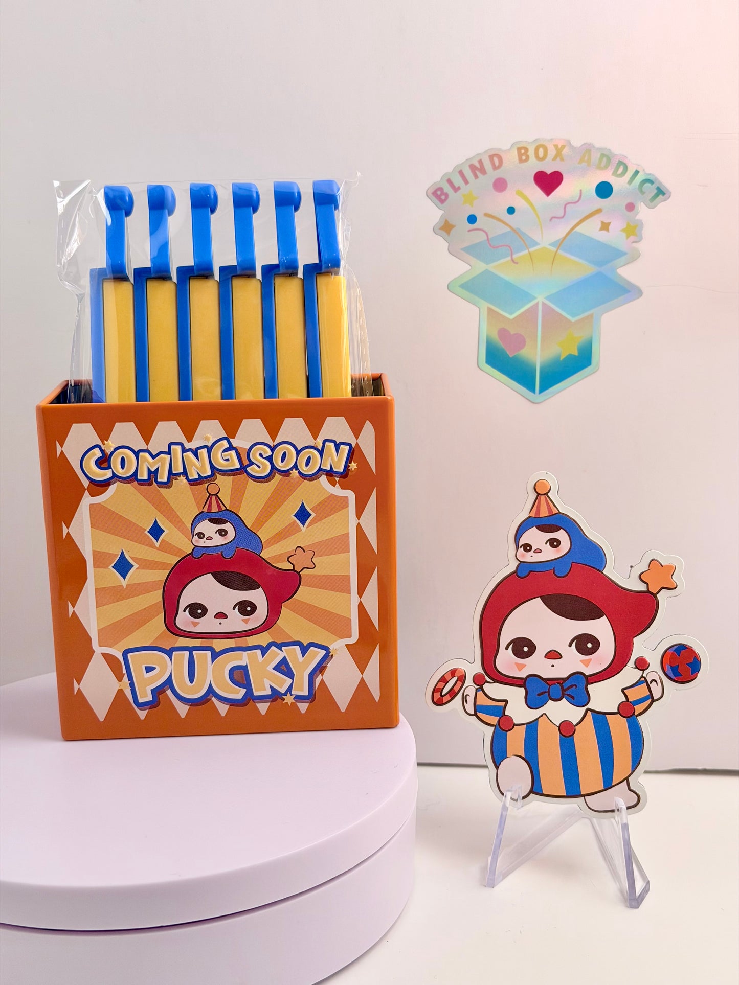 Why So Serious Series - Pucky Magnetic Sealing Clip Storage Box
