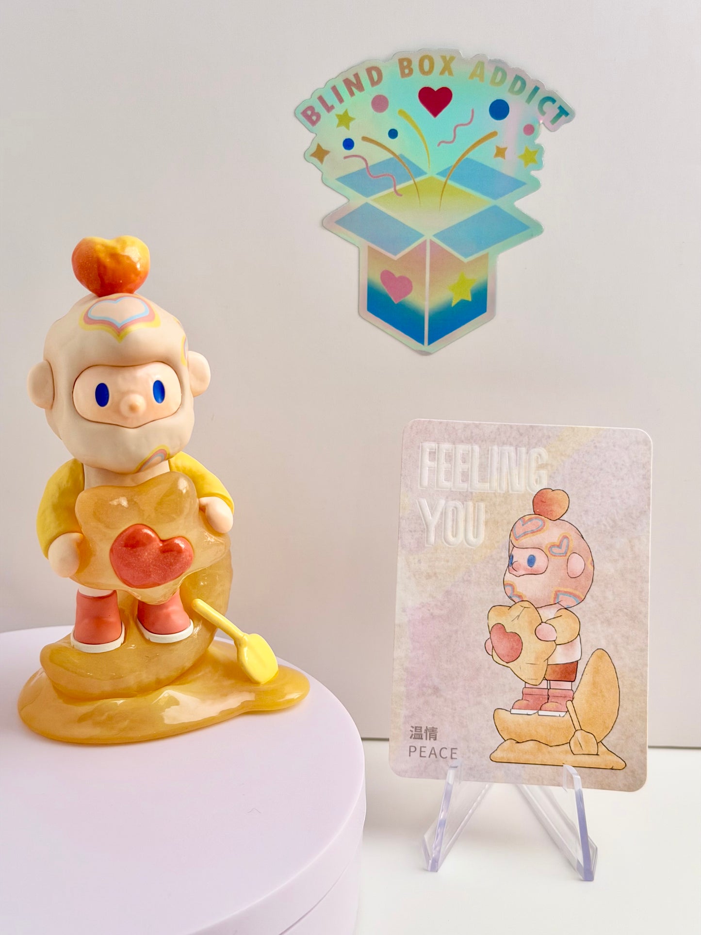 Farmer Bob Feeling You Series - Peace Vinyl Figure