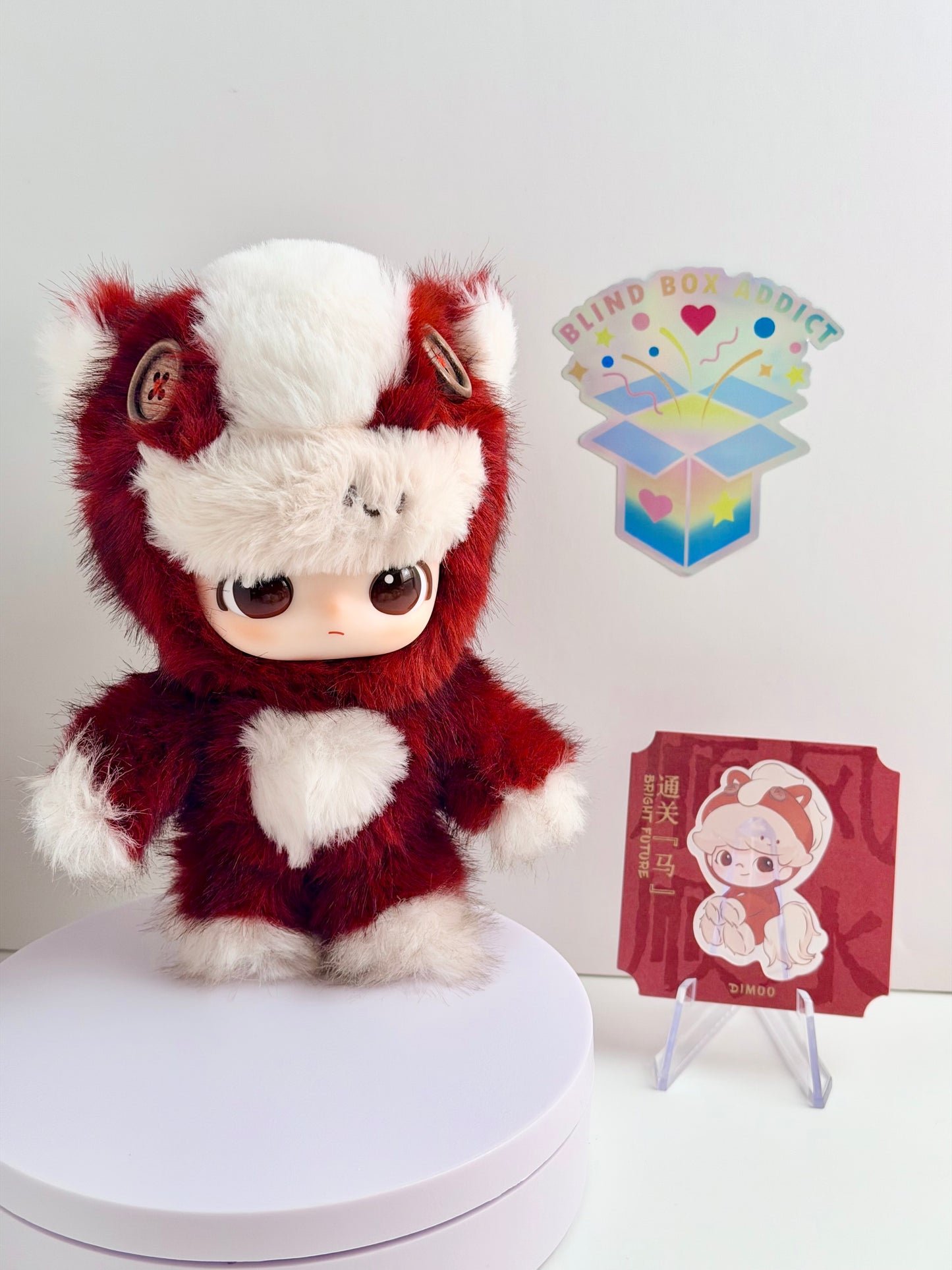 Have a Good Run Series - Dimoo Bright Future Plush Pendant