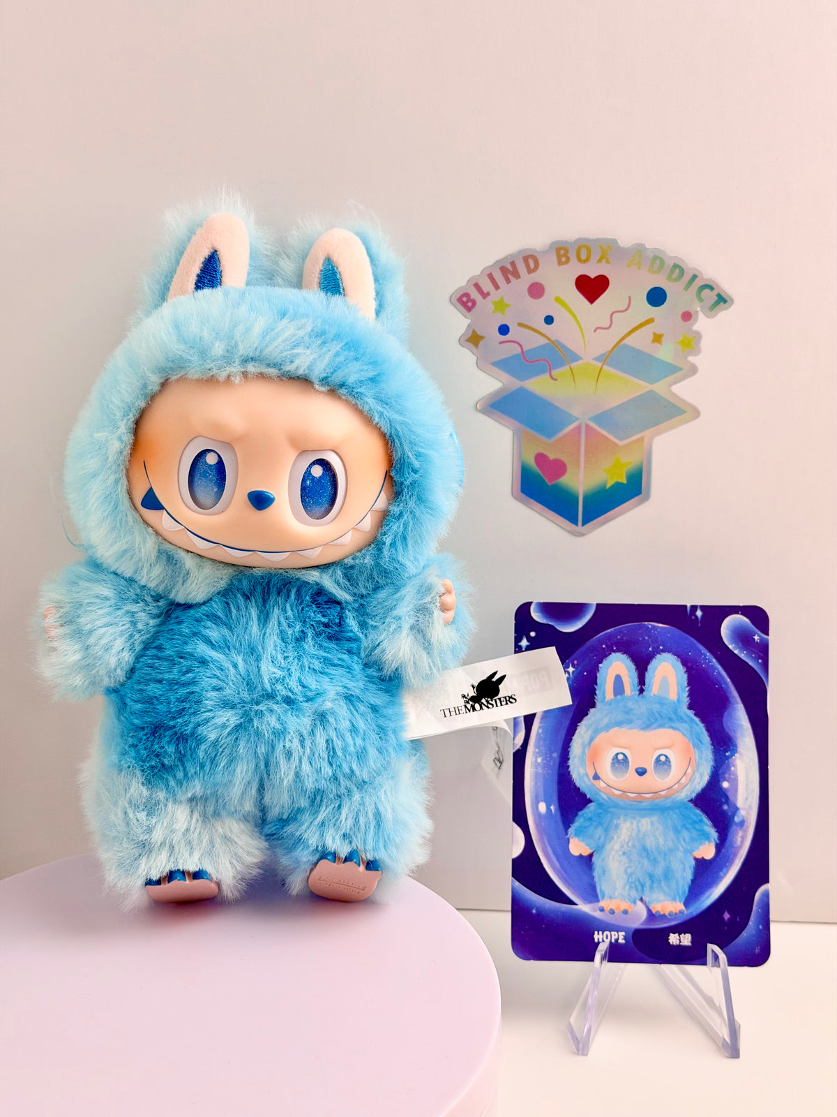 Labubu Big Into Energy Series - Hope Plush Pendant