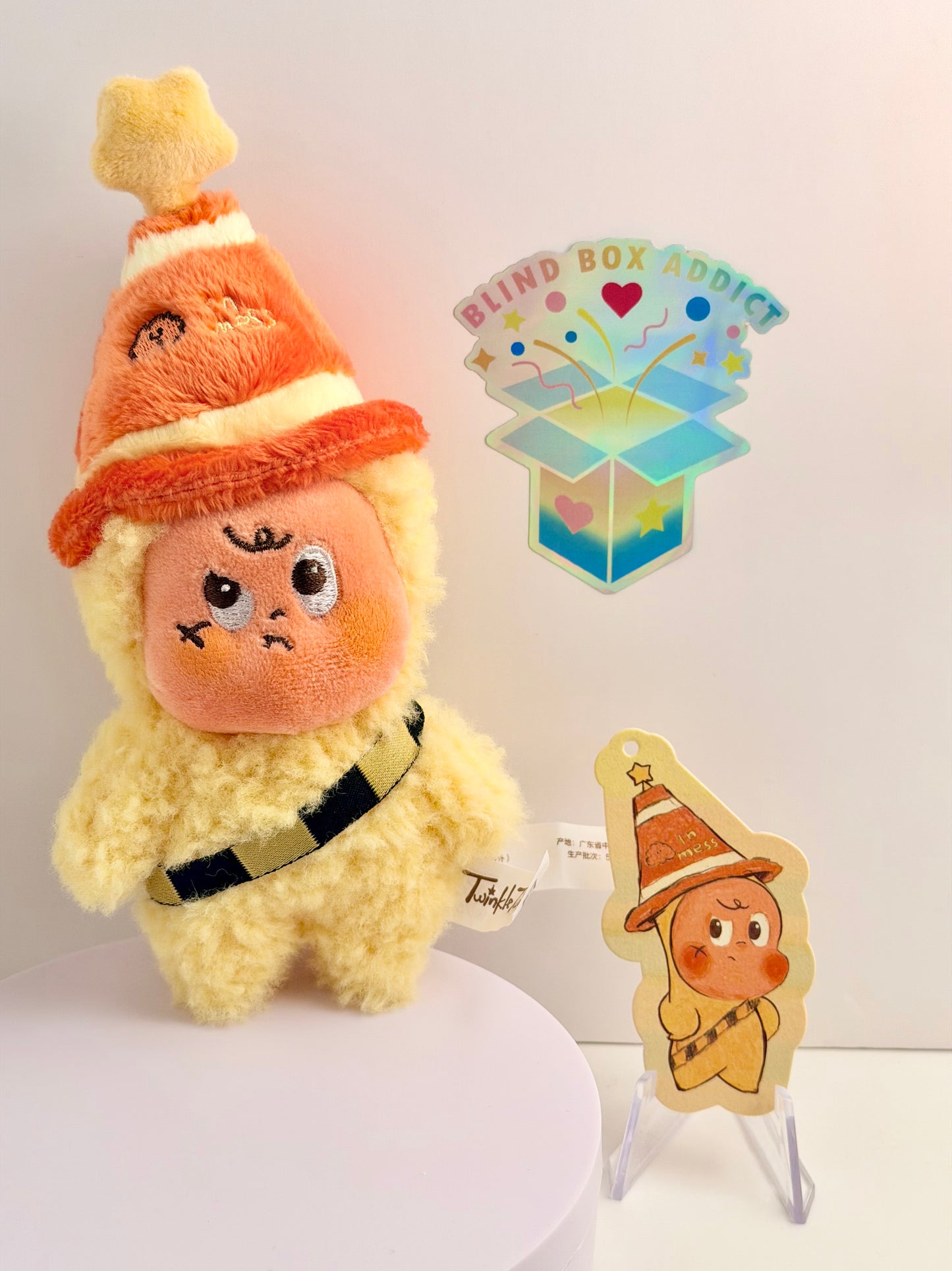 Twinkle Twinkle Be a Little Star Series - Bad Temper Plush Pendant