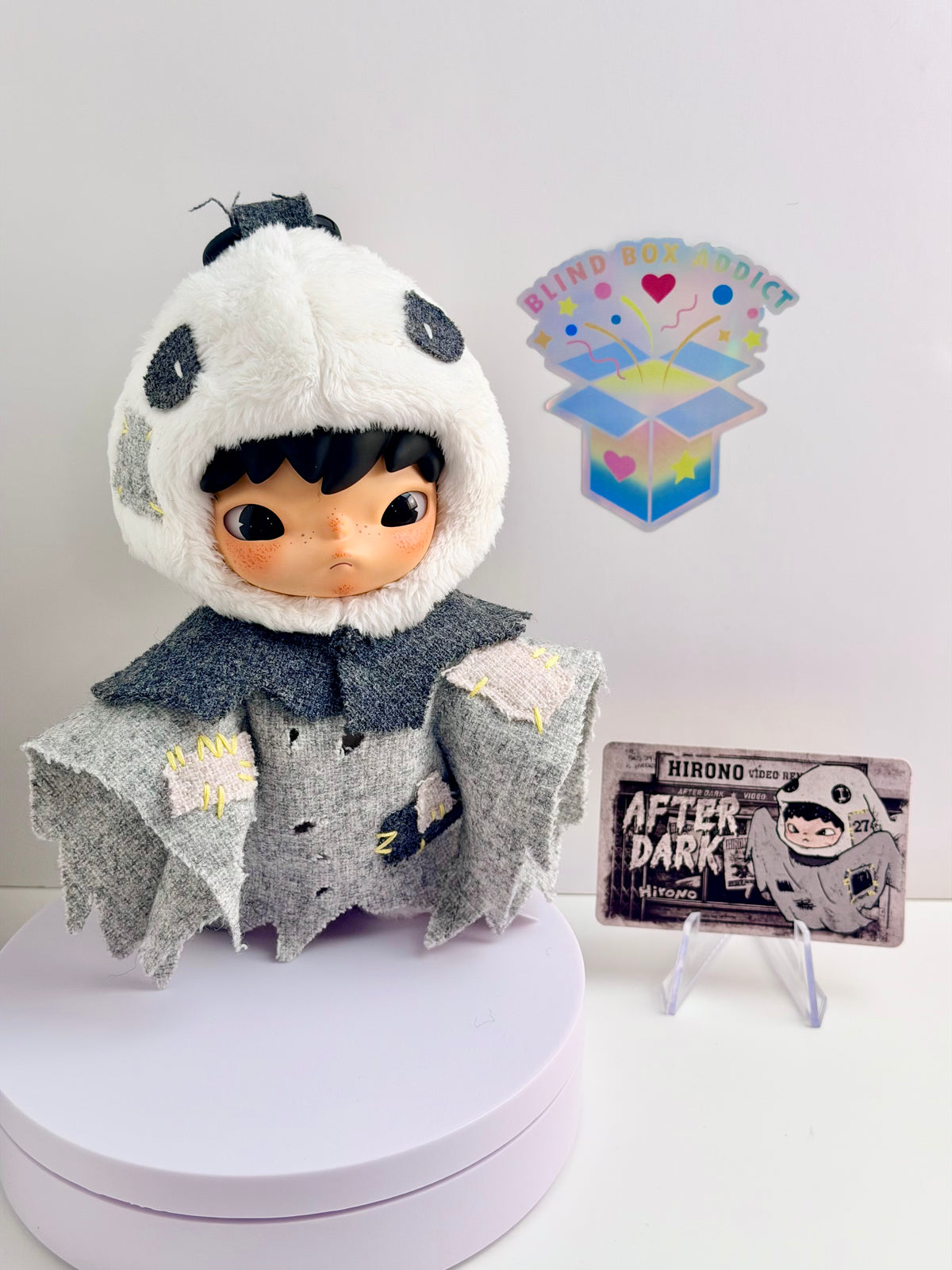 Hirono After Dark Series - Drifting By Plush Pendant