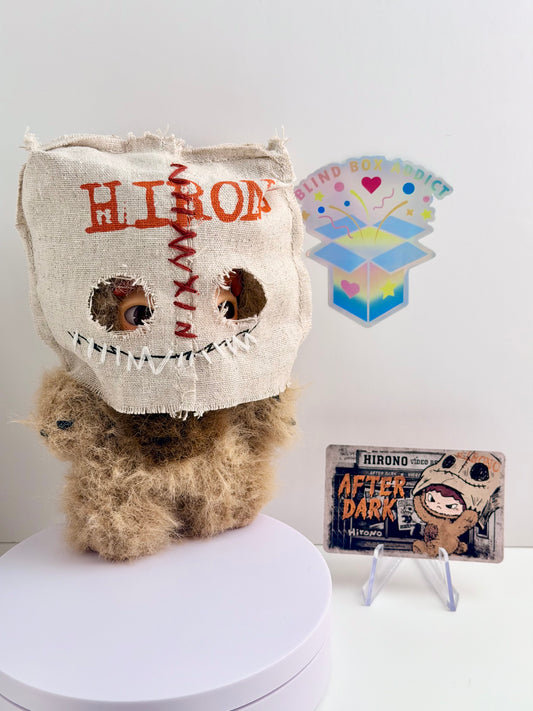 Hirono After Dark Series - Masked Plush Pendant