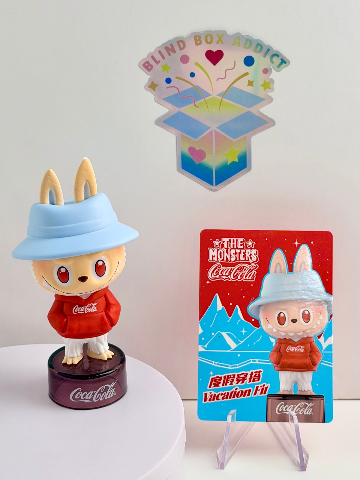 The Monsters Coca-Cola Series - Vacation Fit Labubu Vinyl Figure