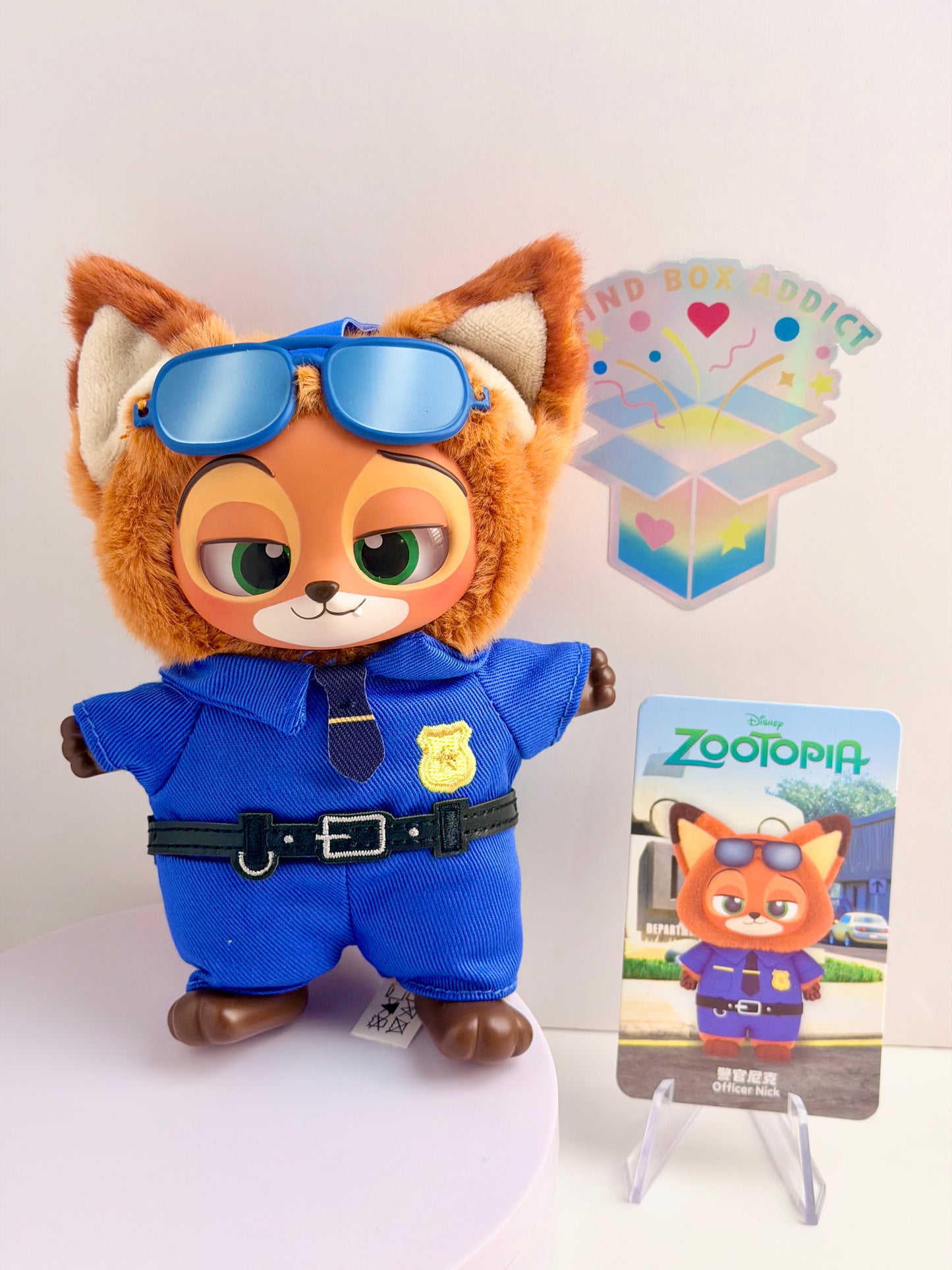 Disney Zootopia Series - Officer Nick Plush Pendant