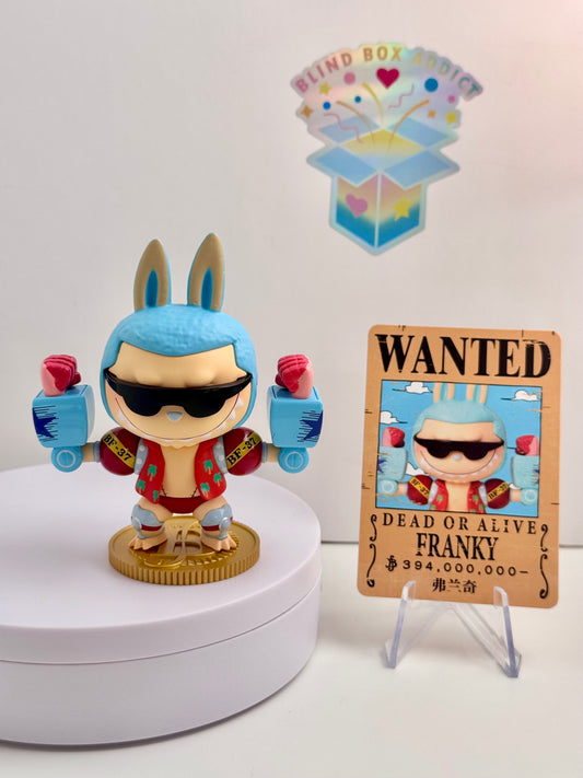 The Monsters One Piece Series - Franky Labubu Vinyl Figure