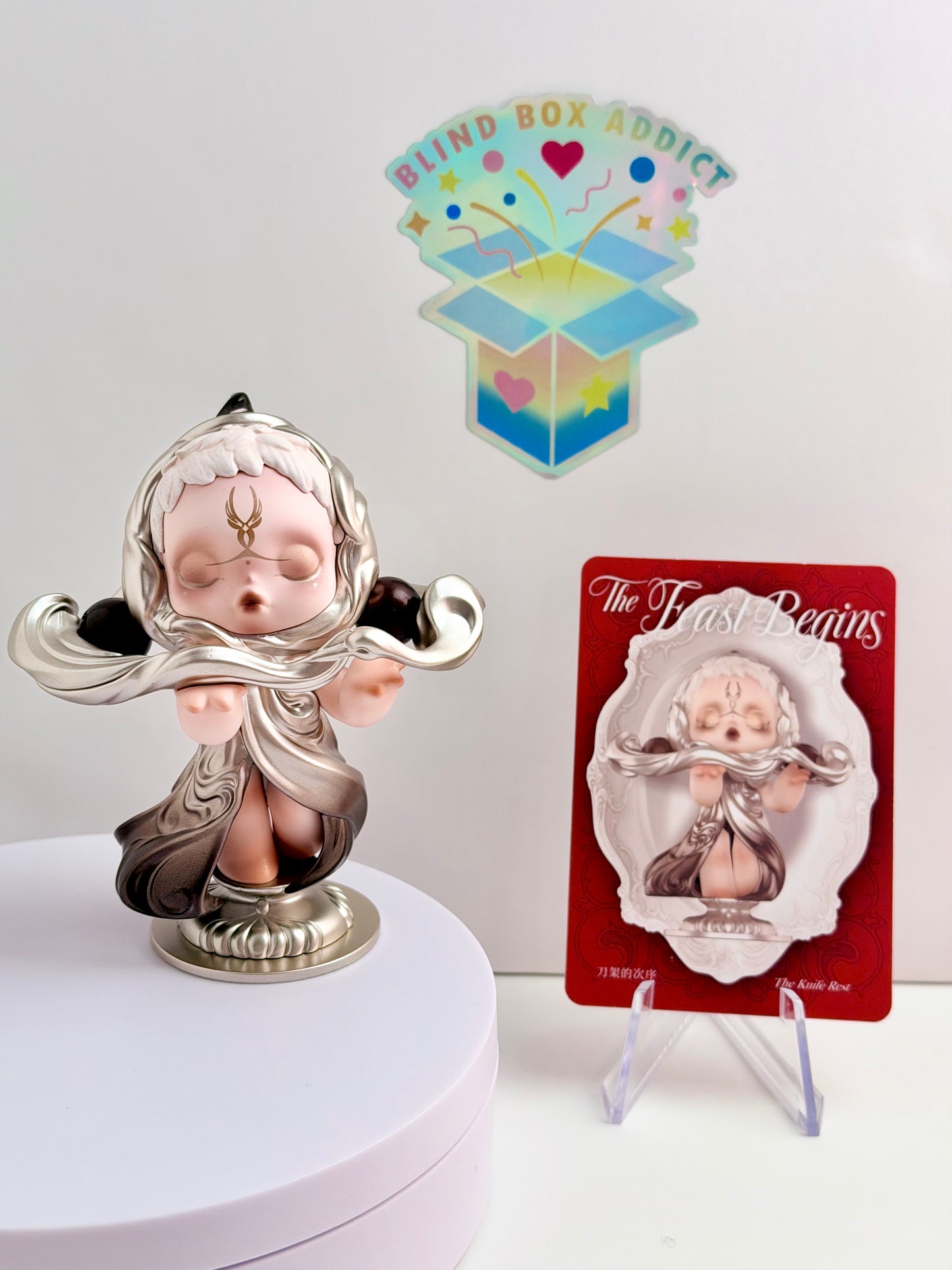 Skullpanda The Feast Begins Series - The Knife Rest Vinyl Figure