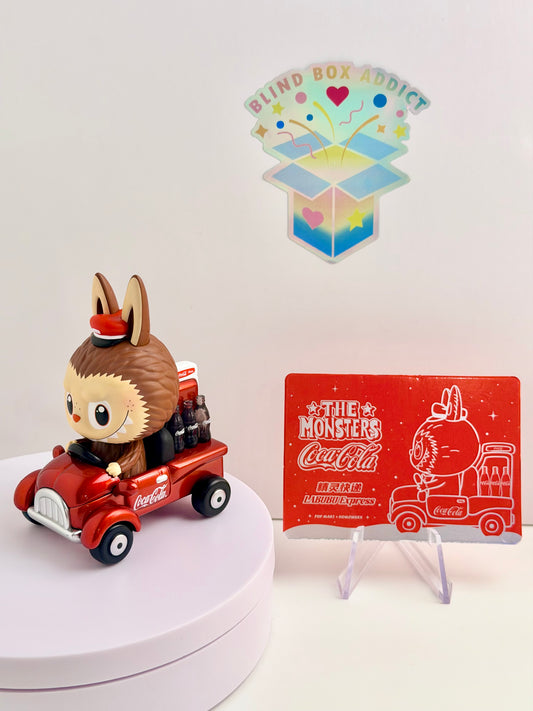 The Monsters Coca-Cola Series - SECRET Labubu Express Vinyl Figure