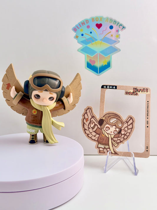 Nook Little World Series - Flying Captain Vinyl Figure
