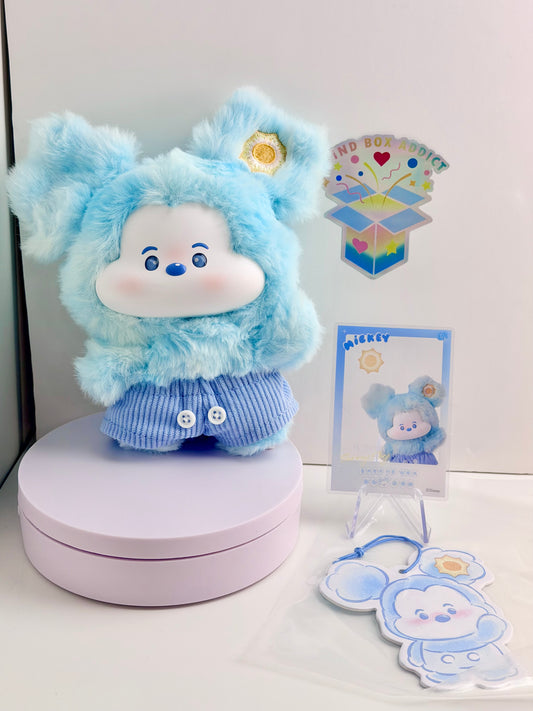 Mickey Head in the Clouds Series - Sunny Sky Plush Pendant