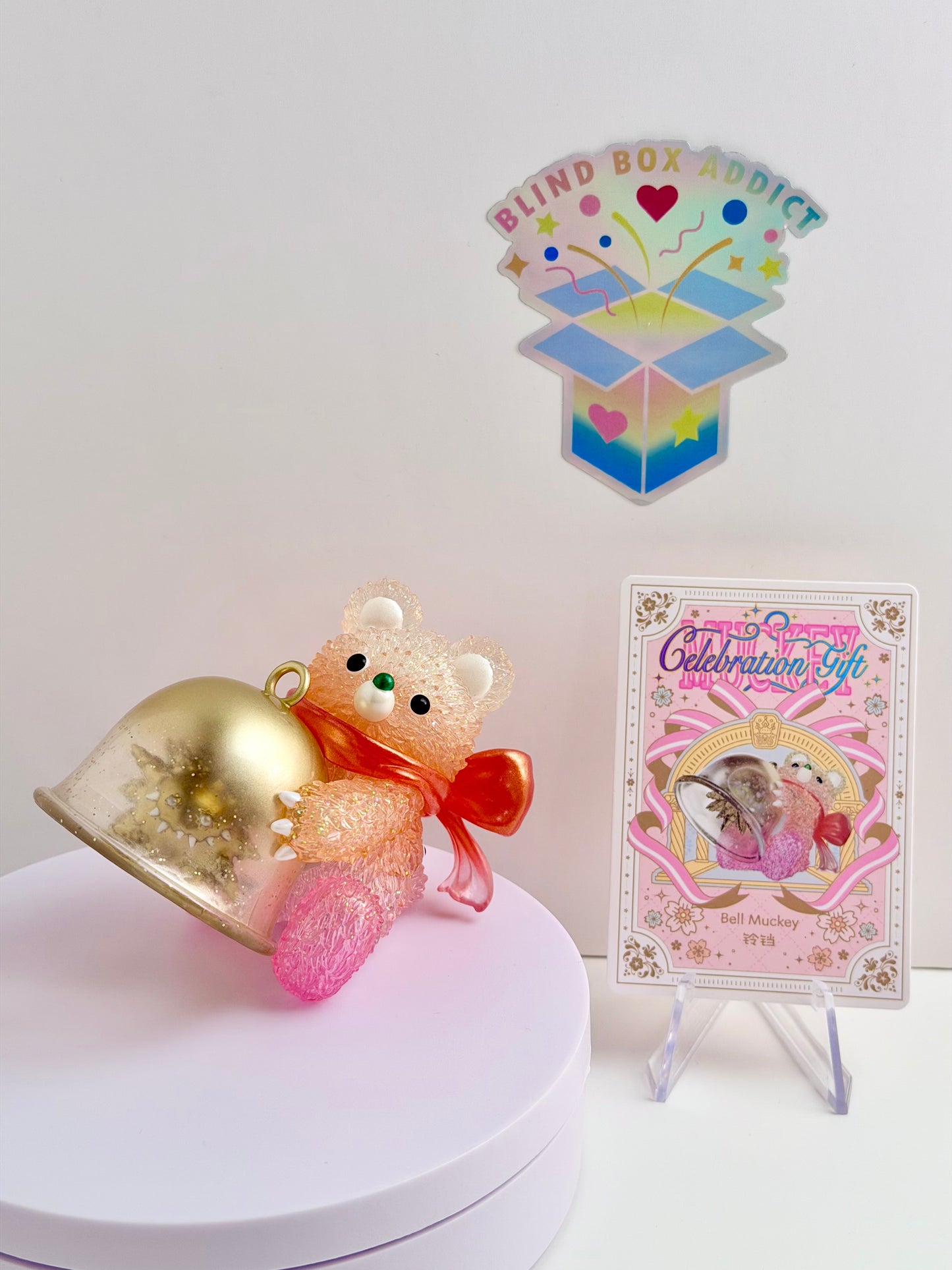 Instinctoy Muckey Celebration Gifts Series - Bell Muckey Vinyl Figure