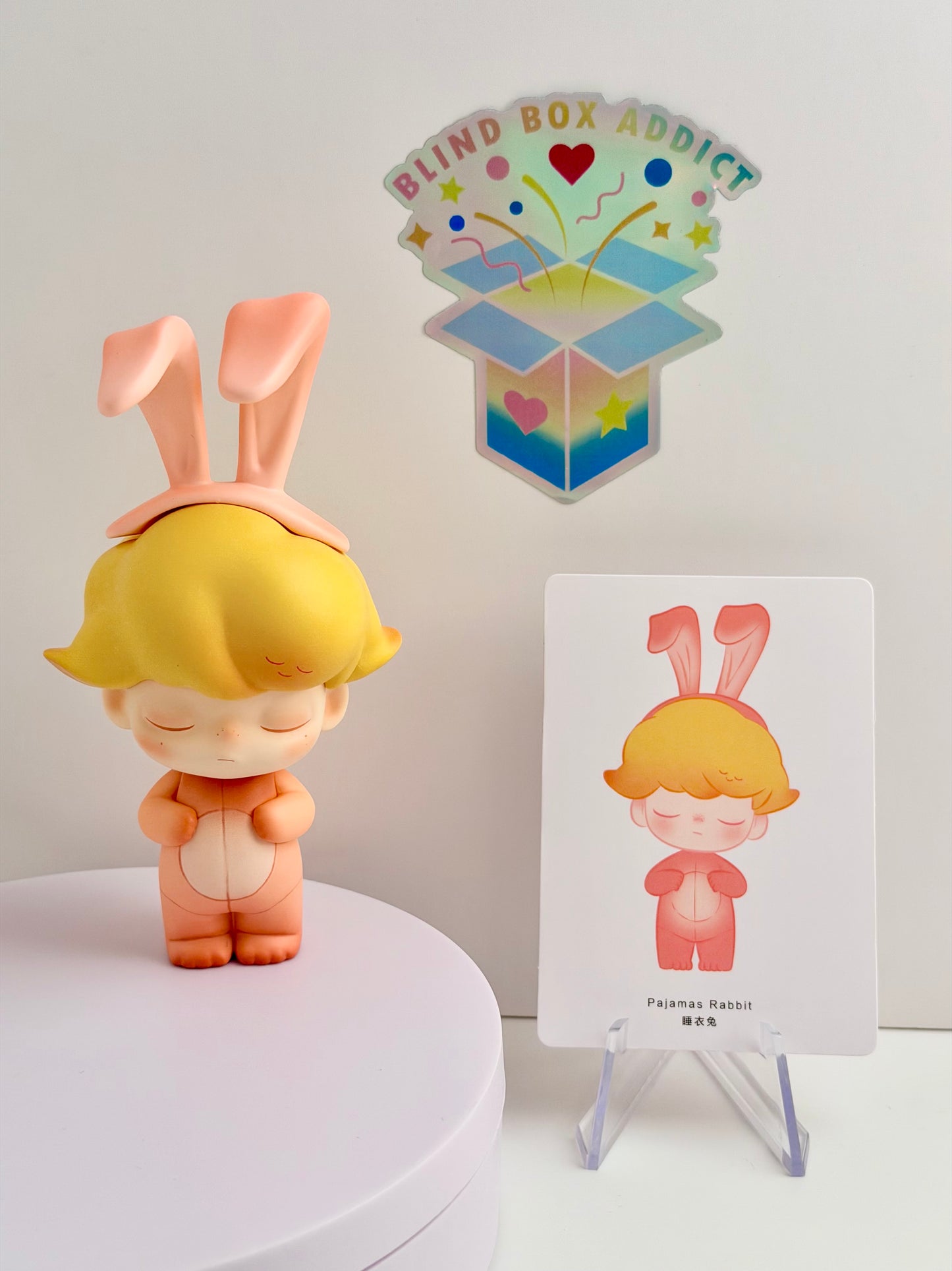 Dimoo Retro Series- Pajamas Rabbit Vinyl Figure