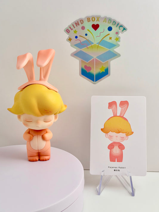 Dimoo Retro Series- Pajamas Rabbit Vinyl Figure