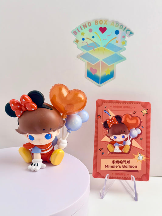 Dimoo World Disney Series - Minnie’s Balloon Vinyl Figure