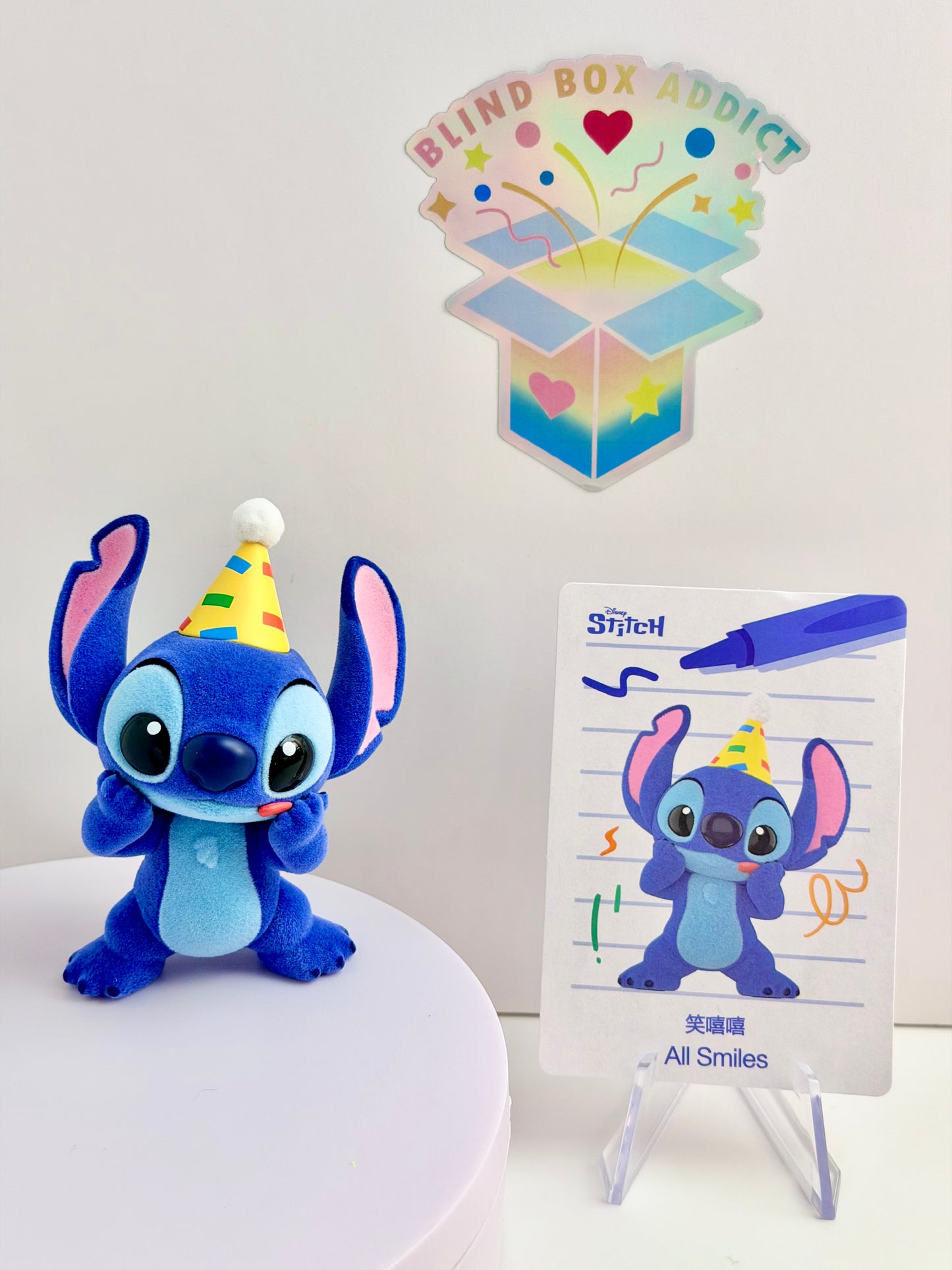 Pop Mart Disney Stitch Little Emotions Series - All Smiles Vinyl Figure