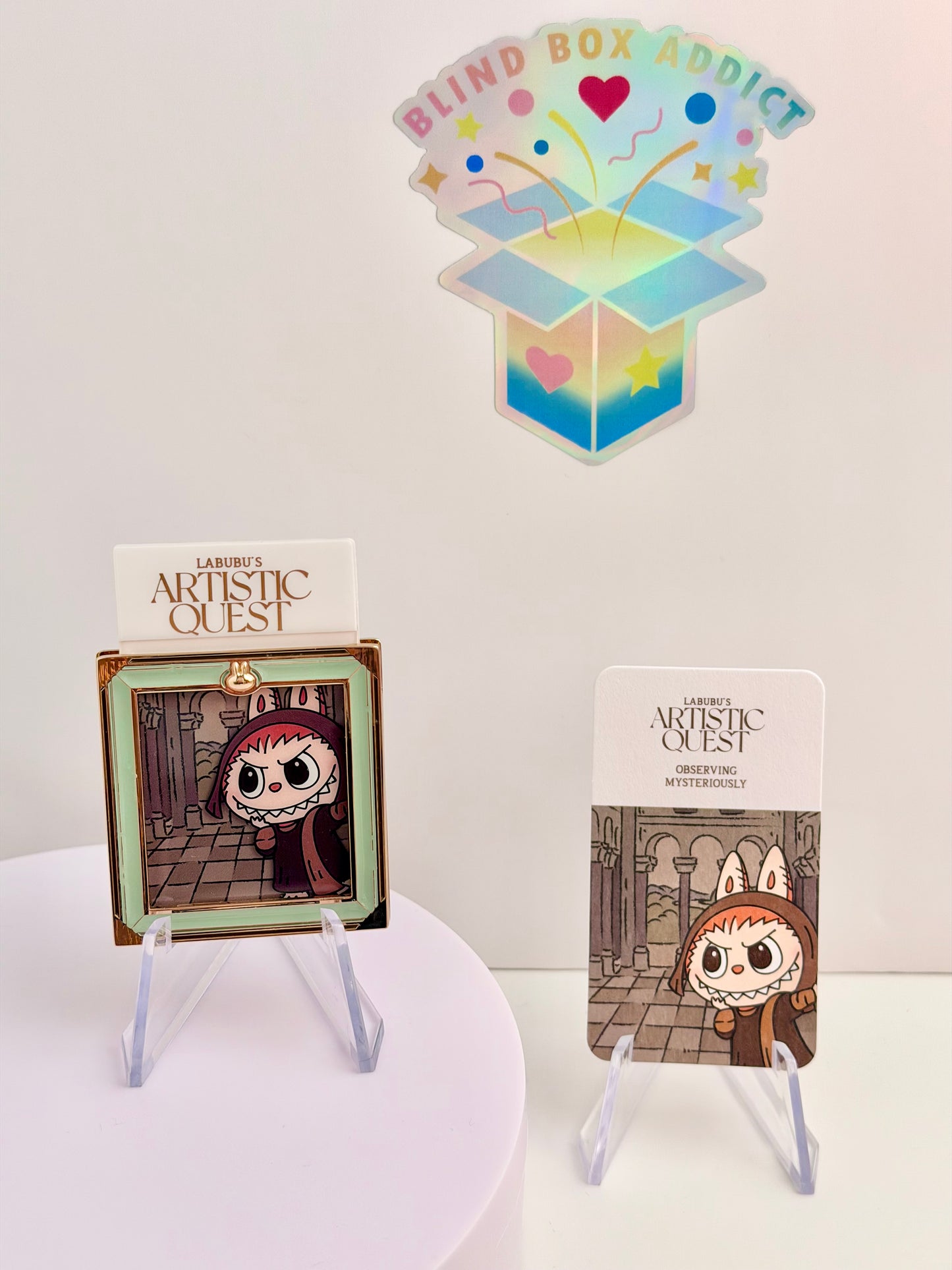 Labubu’s Artistic Quest Magnets Series - Observing Mysteriously Magnet