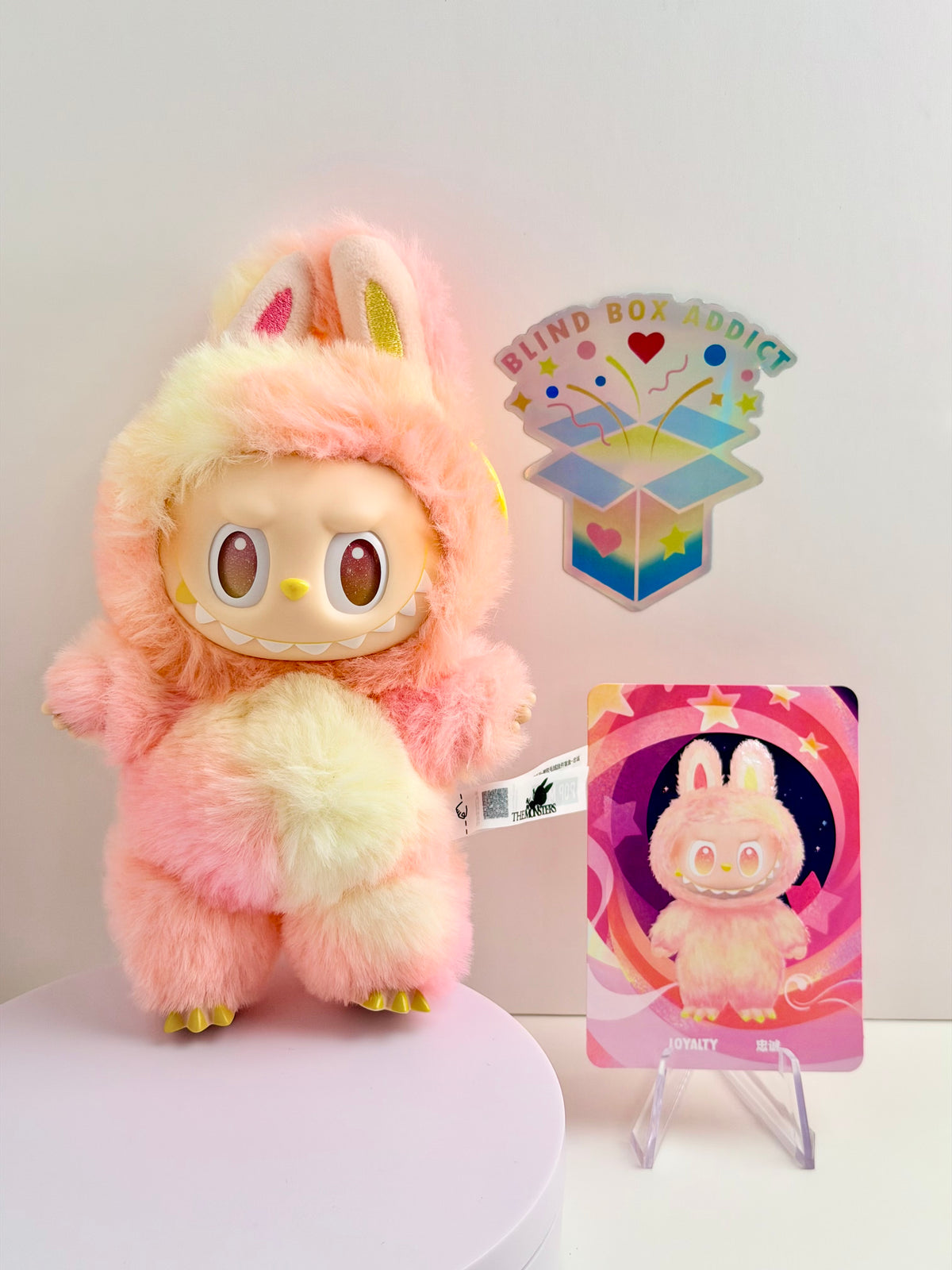 Labubu Big Into Energy Series - Loyalty Plush Pendant