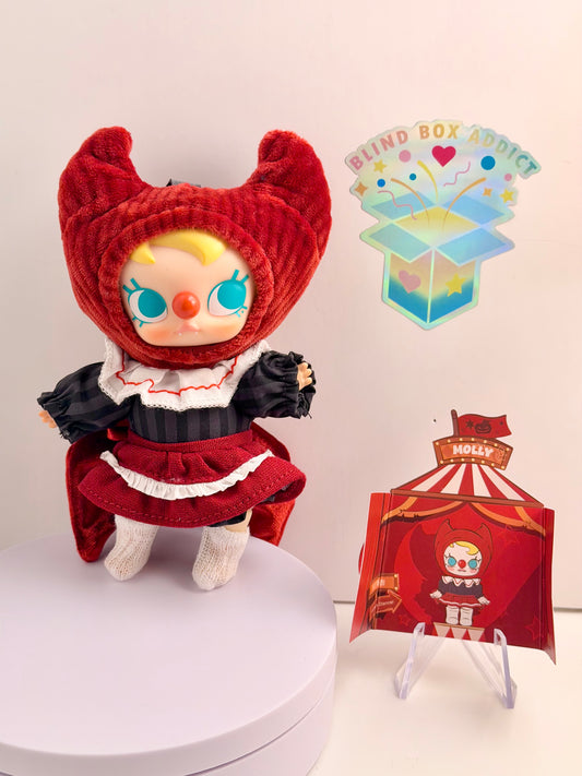 Why So Serious Series - Crimson Dancer Molly Plush Pendant