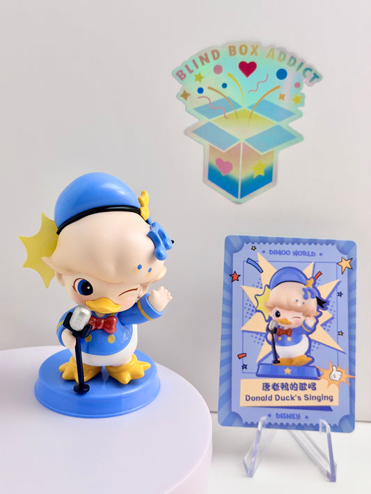 Dimoo World Disney Series - Donald Duck’s Singing Vinyl Figure