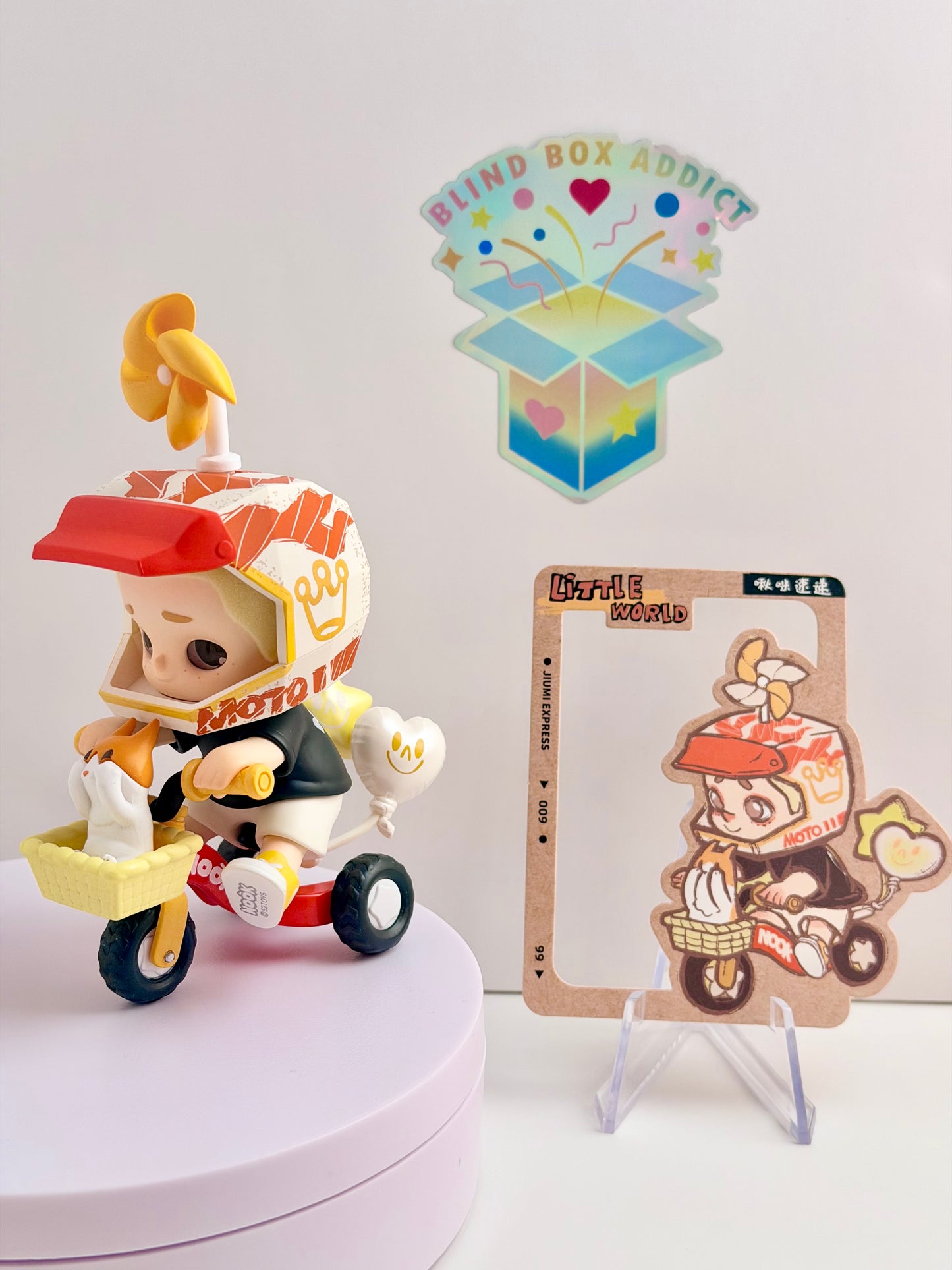 Nook Little World Series - Jiumi Express Vinyl Figure