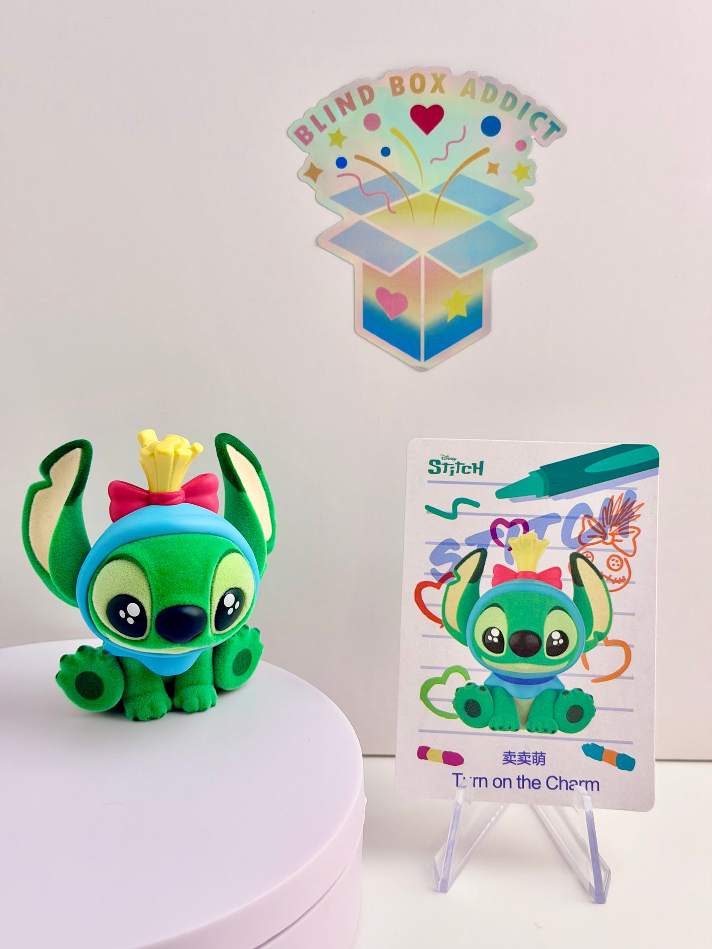 Pop Mart Disney Stitch Little Emotions Series - SECRET Turn on the Charm Vinyl Figure