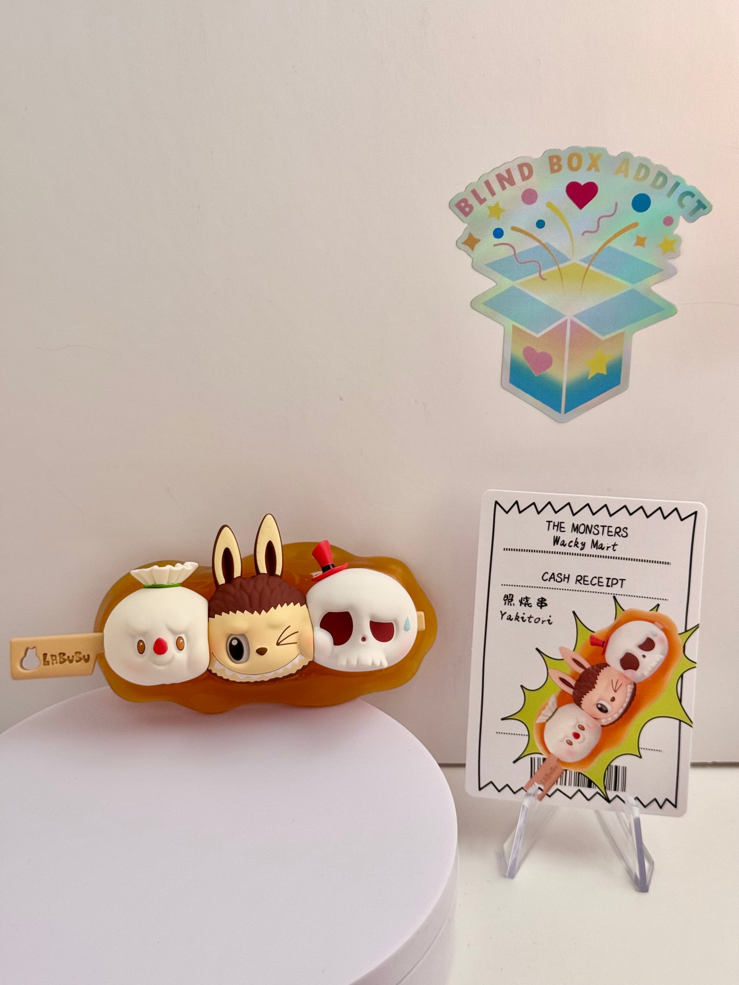 The Monsters Wacky Mart Series - Yakitori Labubu Vinyl Figure