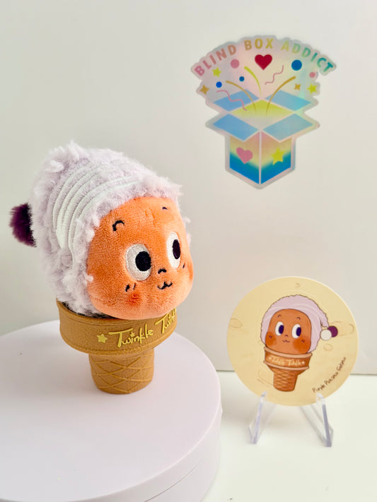 Twinkle Twinkle Moon Gelato Series - Purple Potato Gelato Plush Pendant