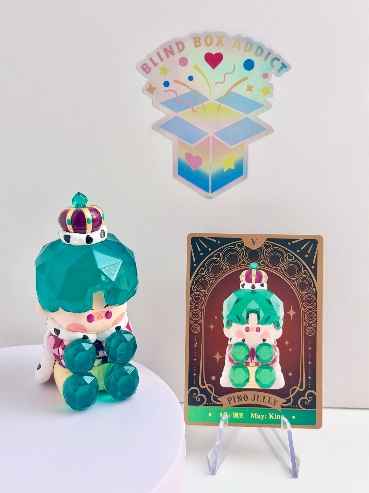 Pino Jelly Hard & Shiny - May: King Vinyl Figure