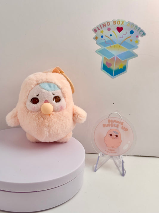 Pucky Beanie Bubble Up Series - Angry Bubble Plush Pendant